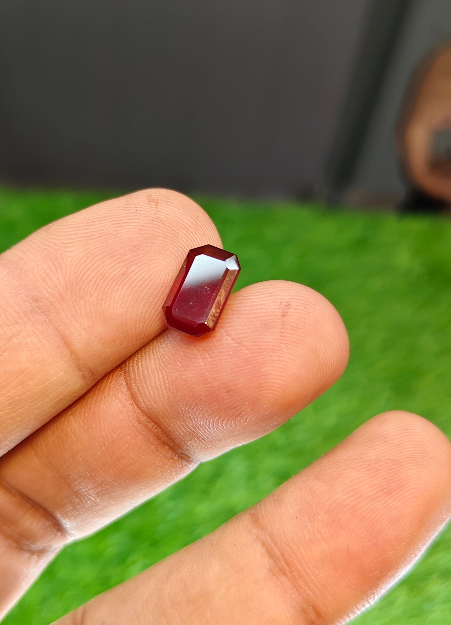 Natural Garnet With Lab Certificate