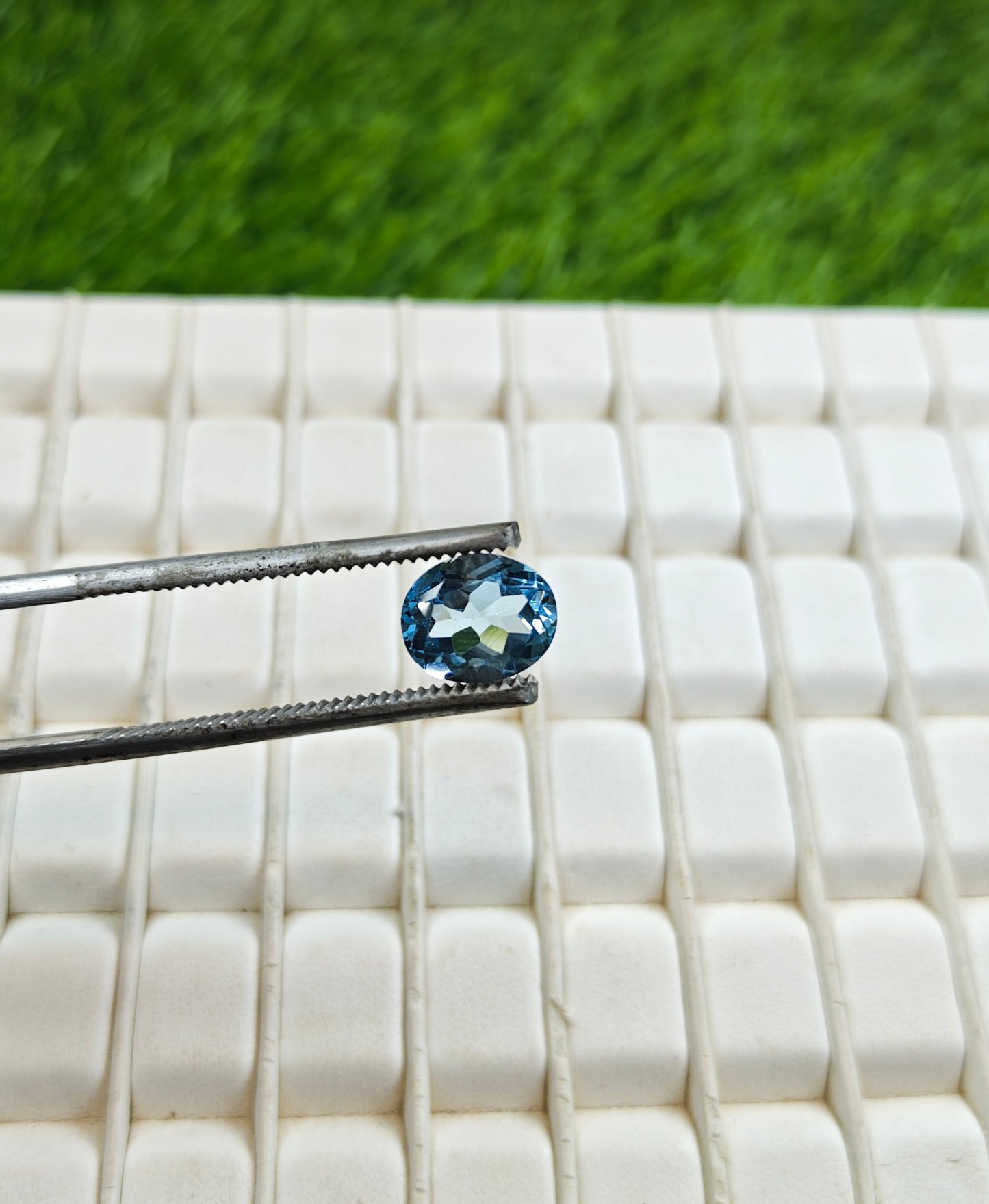 Blue Topaz With Lab Certificate