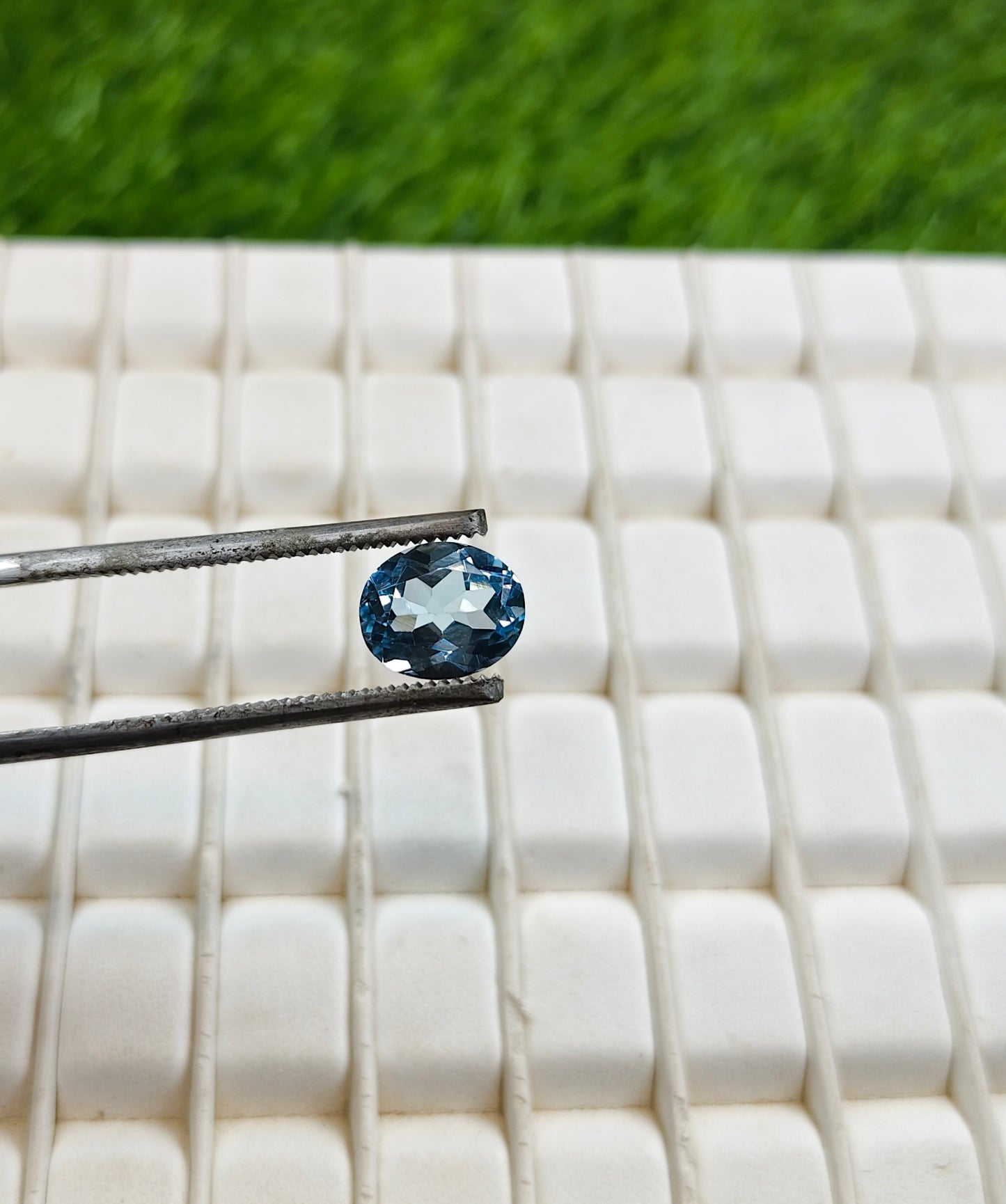 Blue Topaz With Lab Certificate