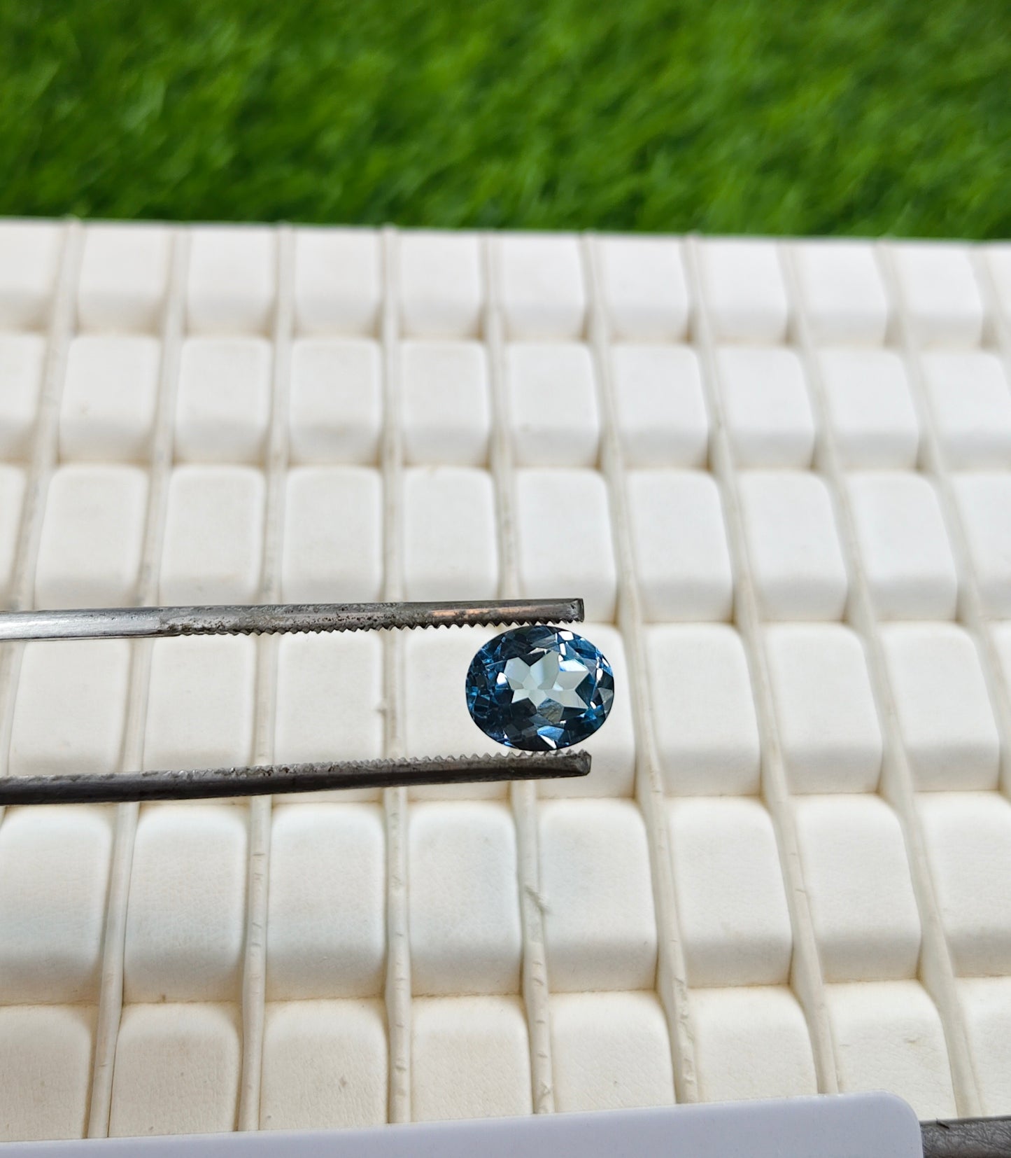 Blue Topaz With Lab Certificate