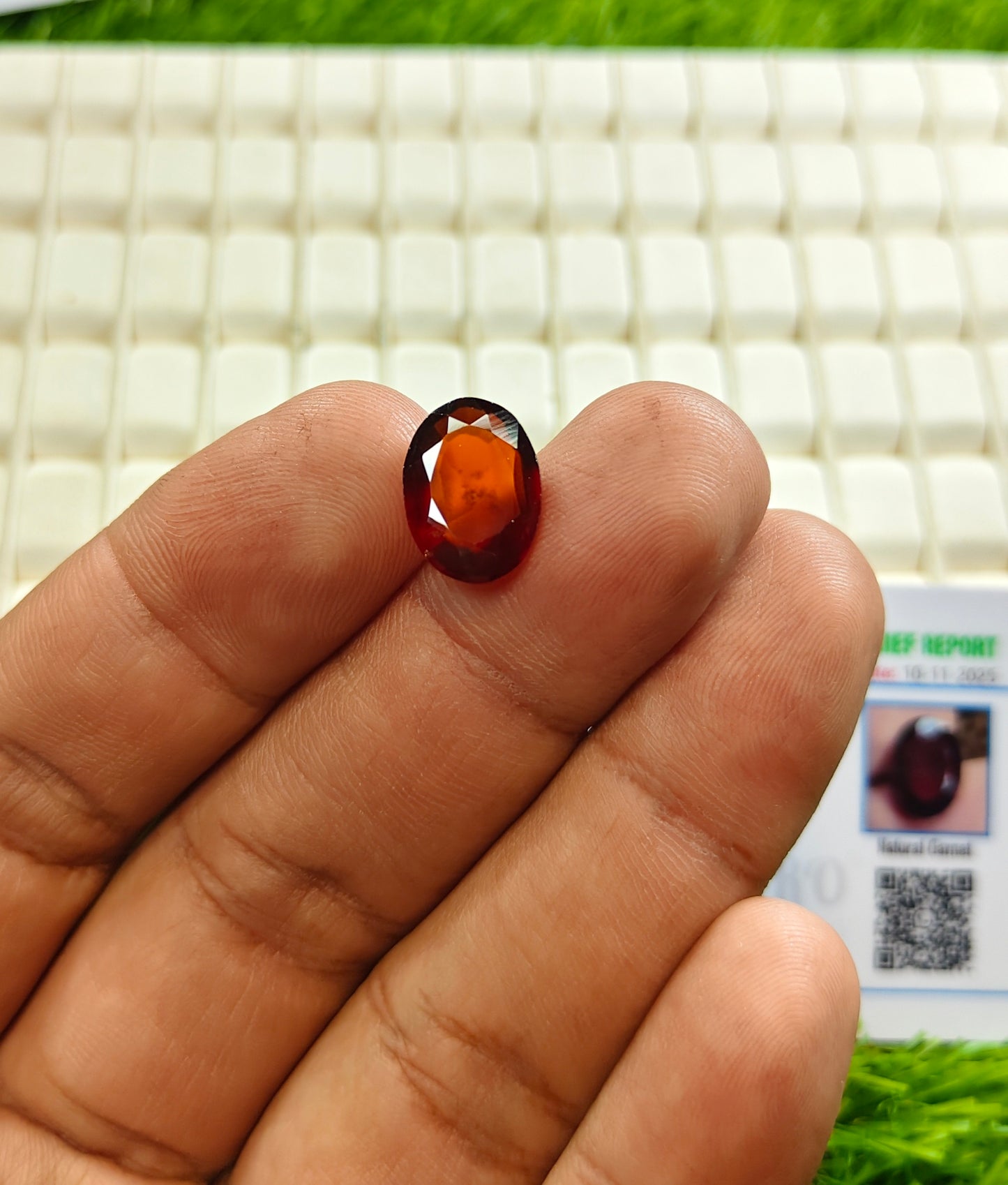 Premium Quality Garnet With Lab Certificate