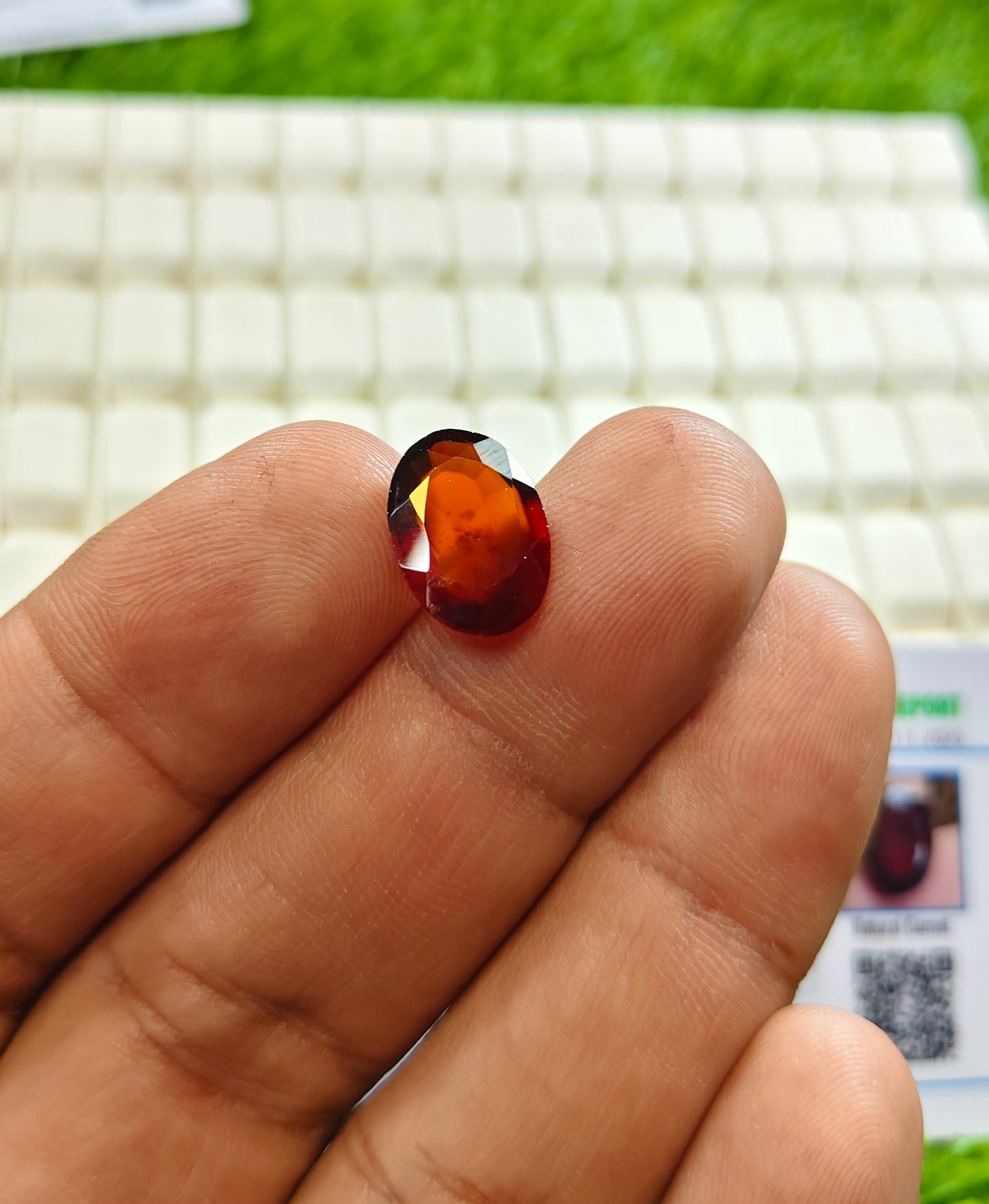 Premium Quality Garnet With Lab Certificate