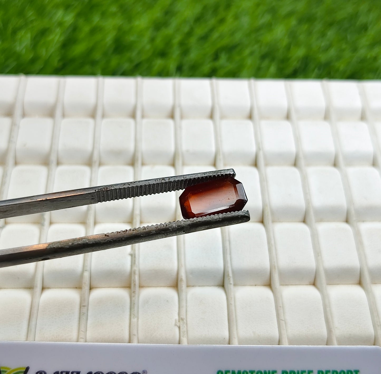 Blue Topaz With Lab Certificate