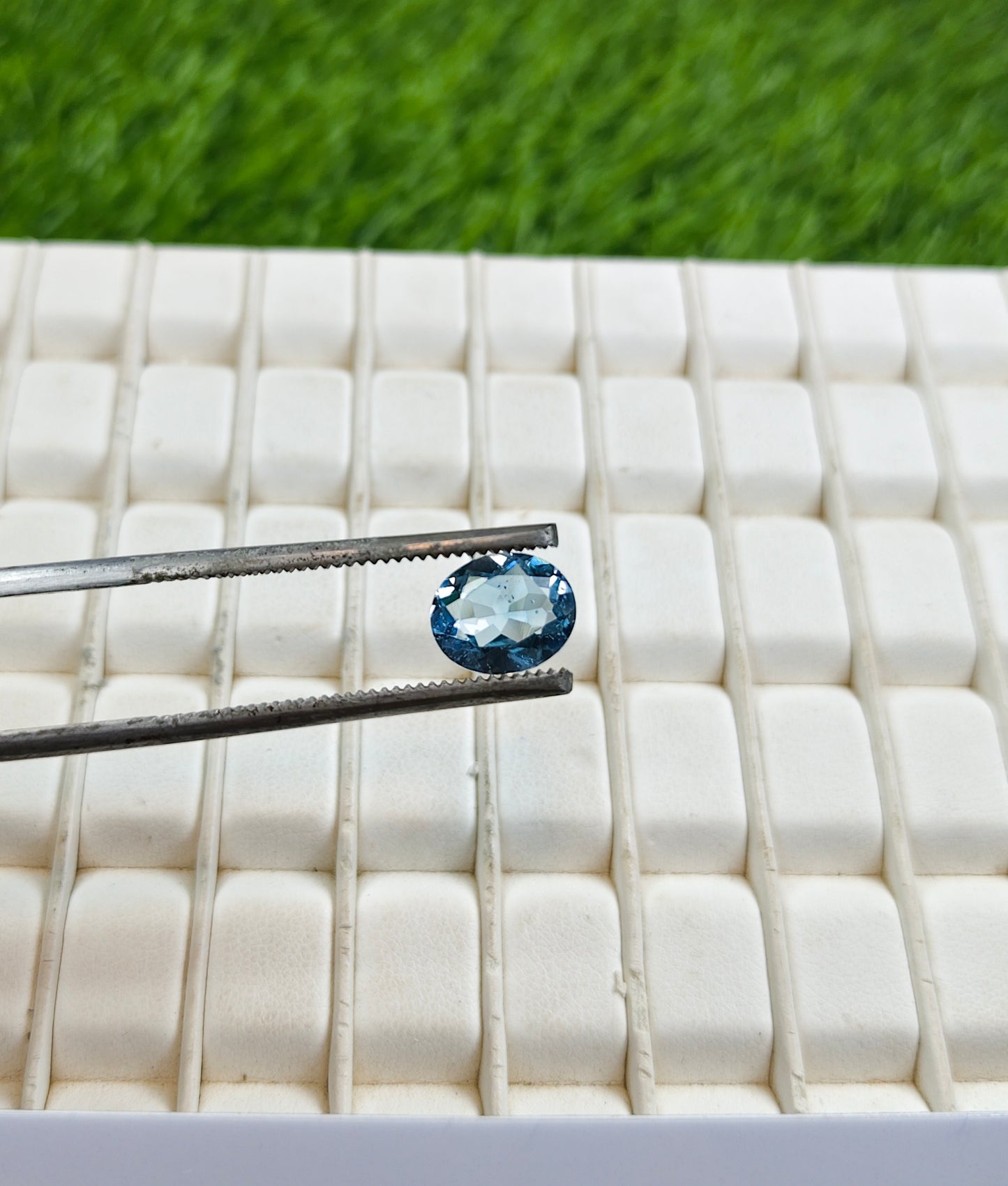 Blue Topaz With Lab Certificate