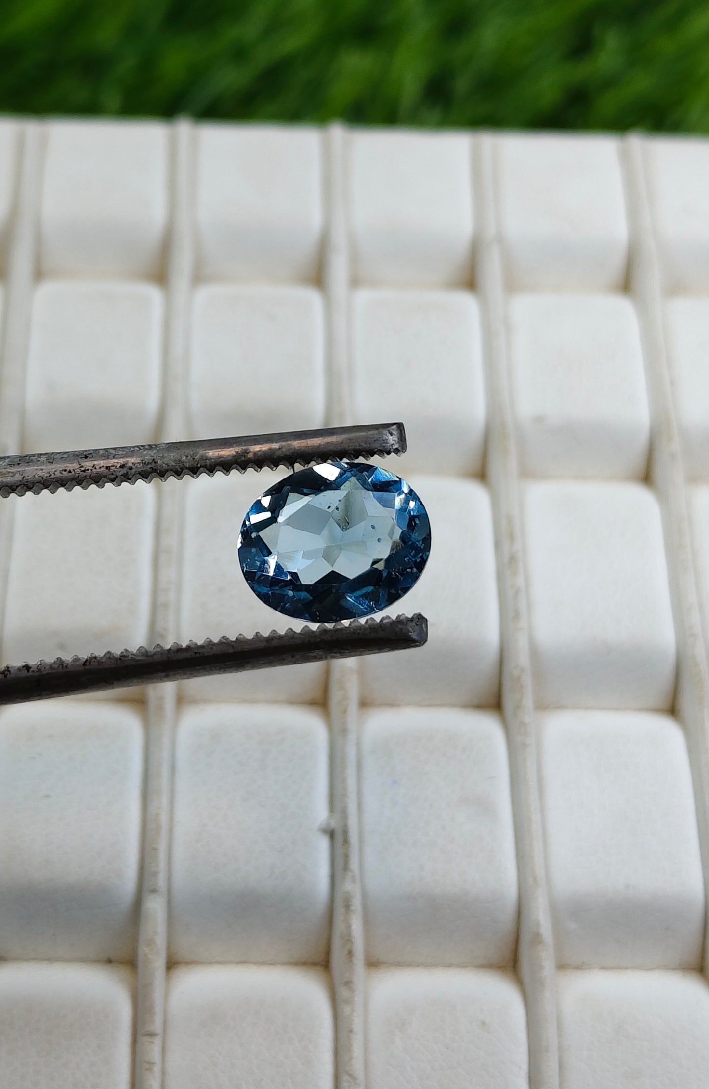 Blue Topaz With Lab Certificate