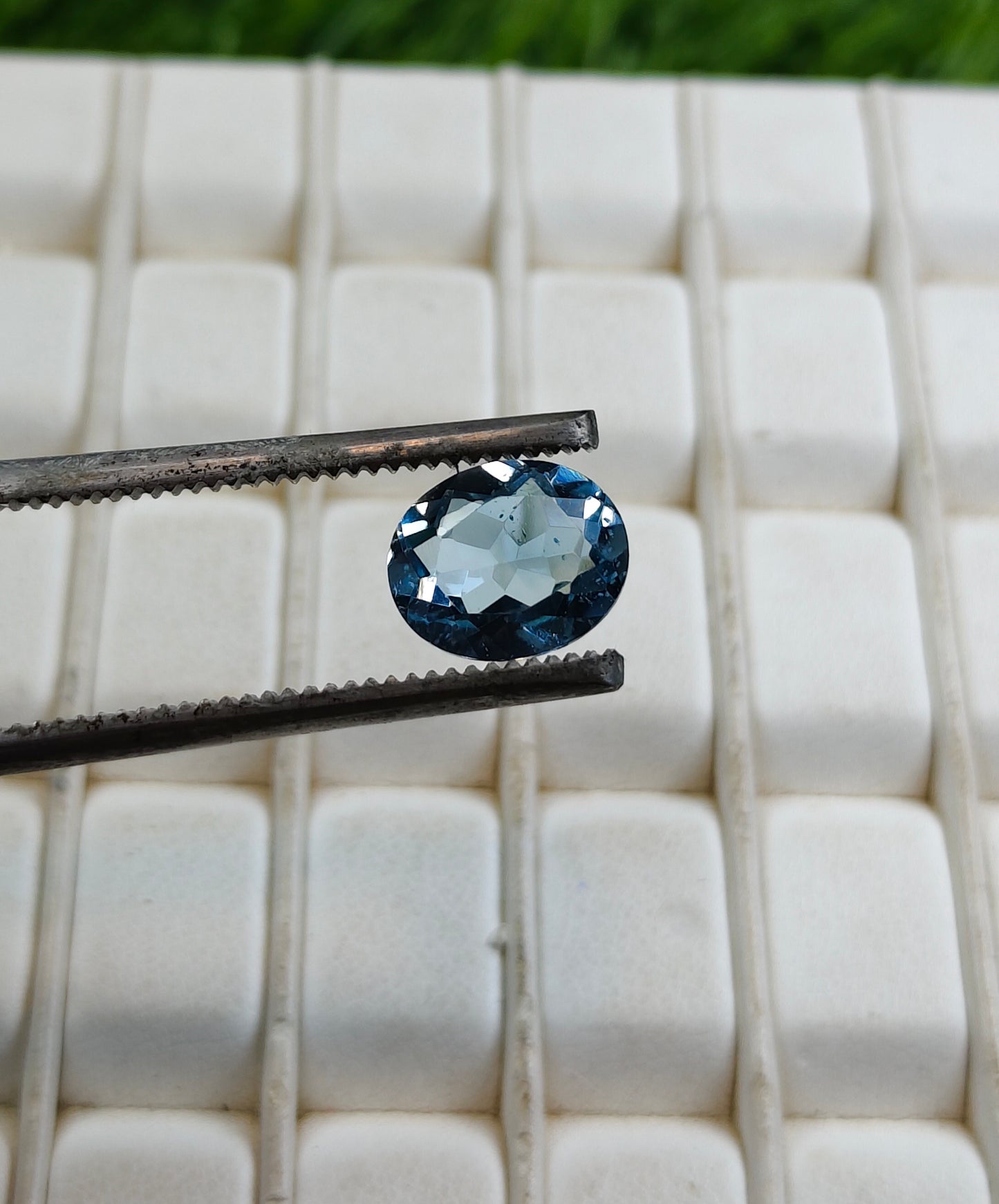 Blue Topaz With Lab Certificate