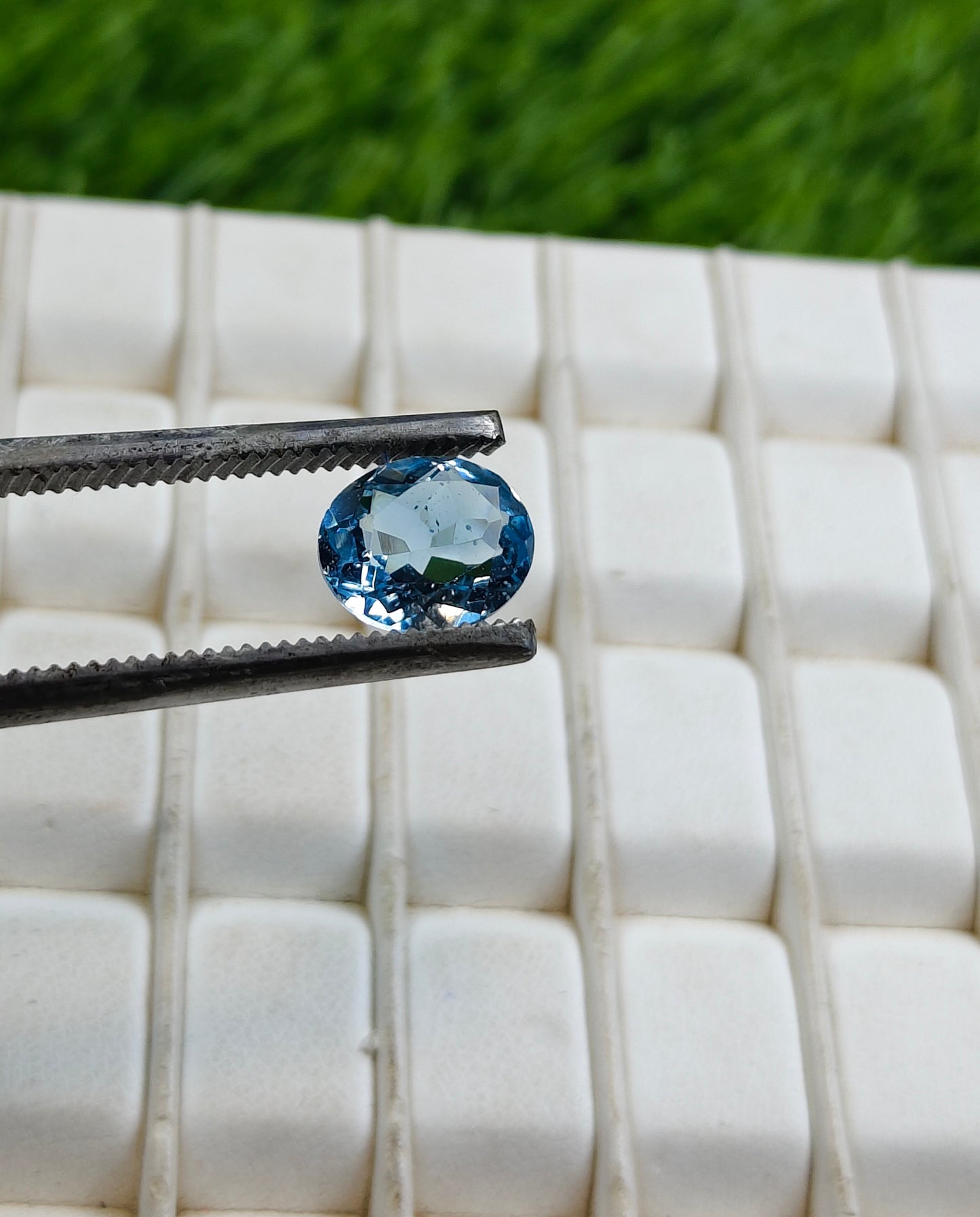 Blue Topaz With Lab Certificate