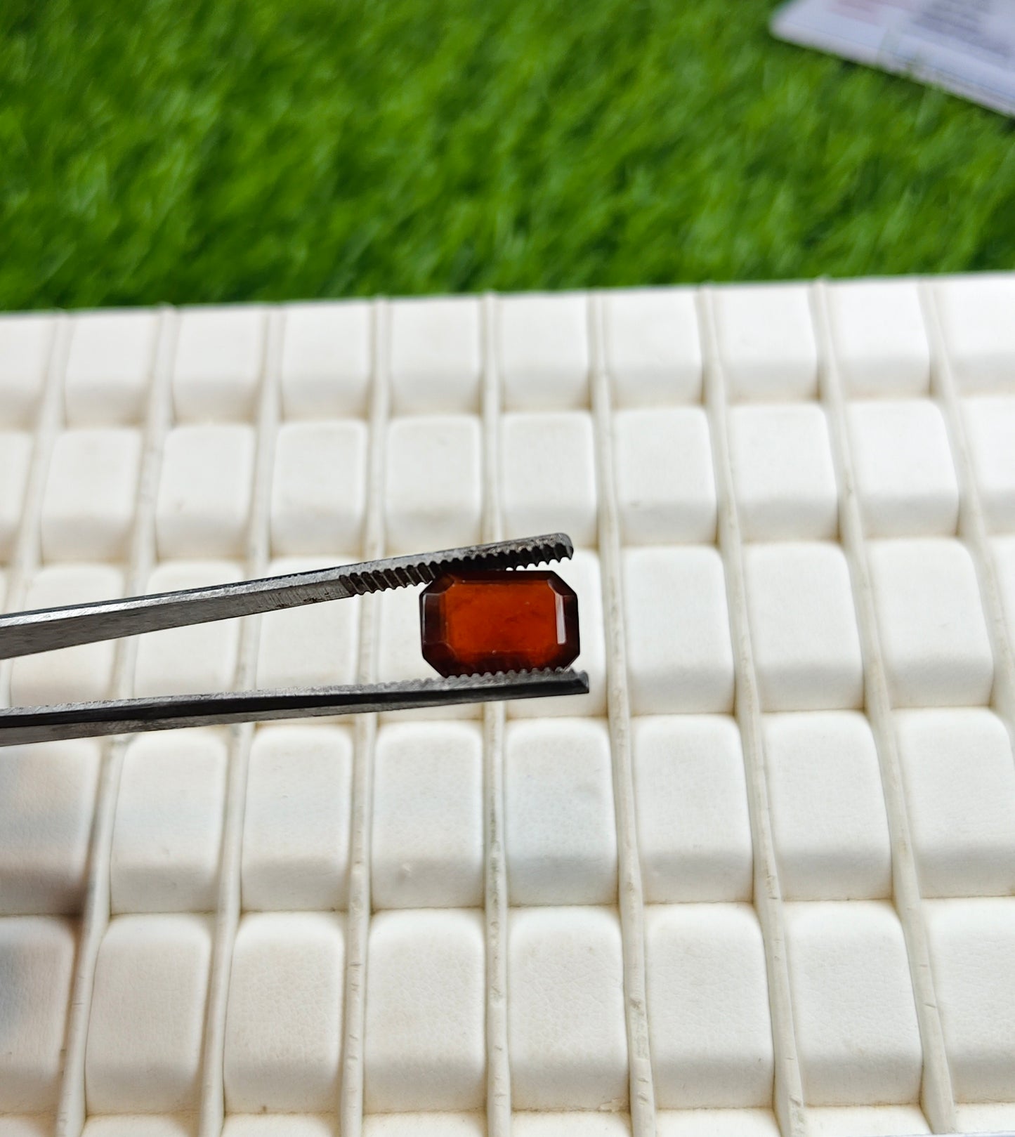 Natural Garnet With Lab Certificate
