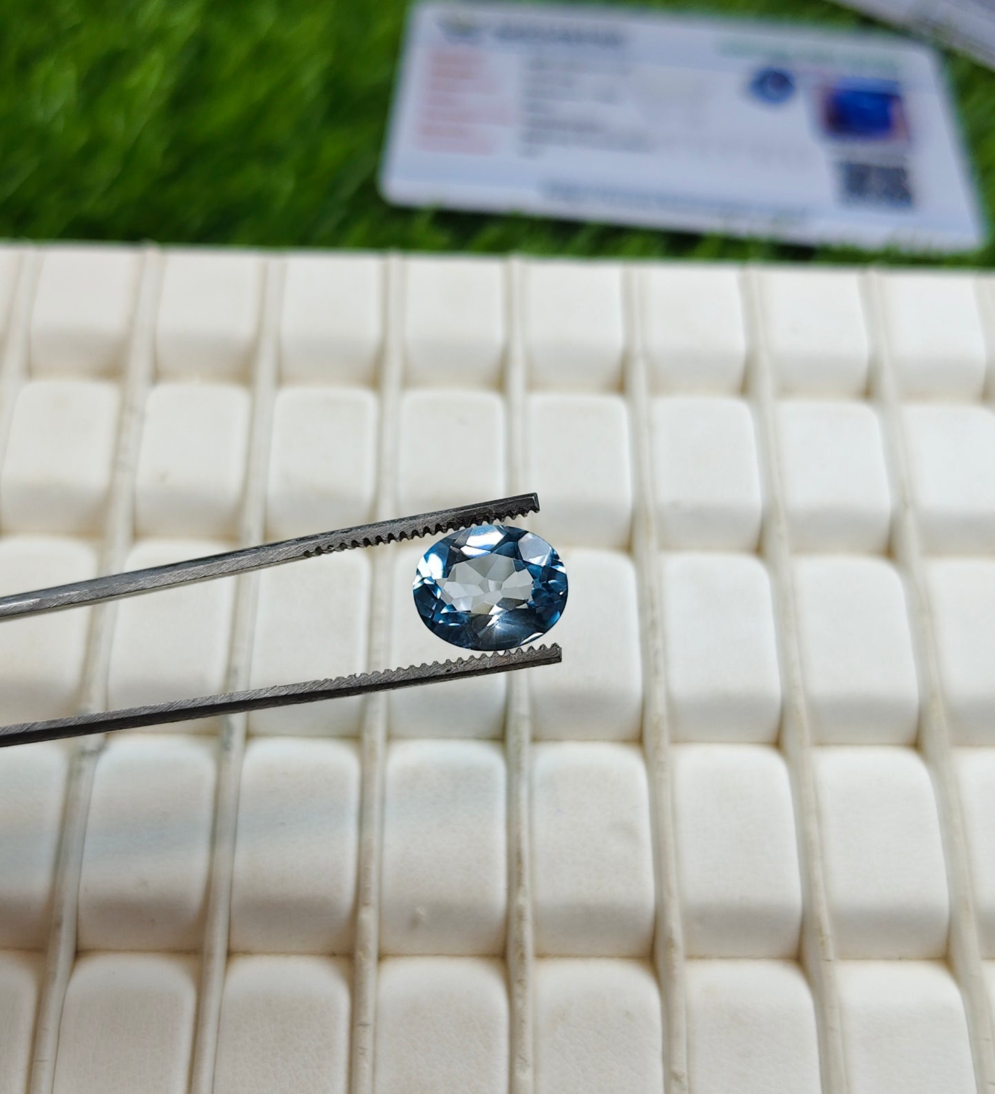 Natural Topaz With Lab Certificate