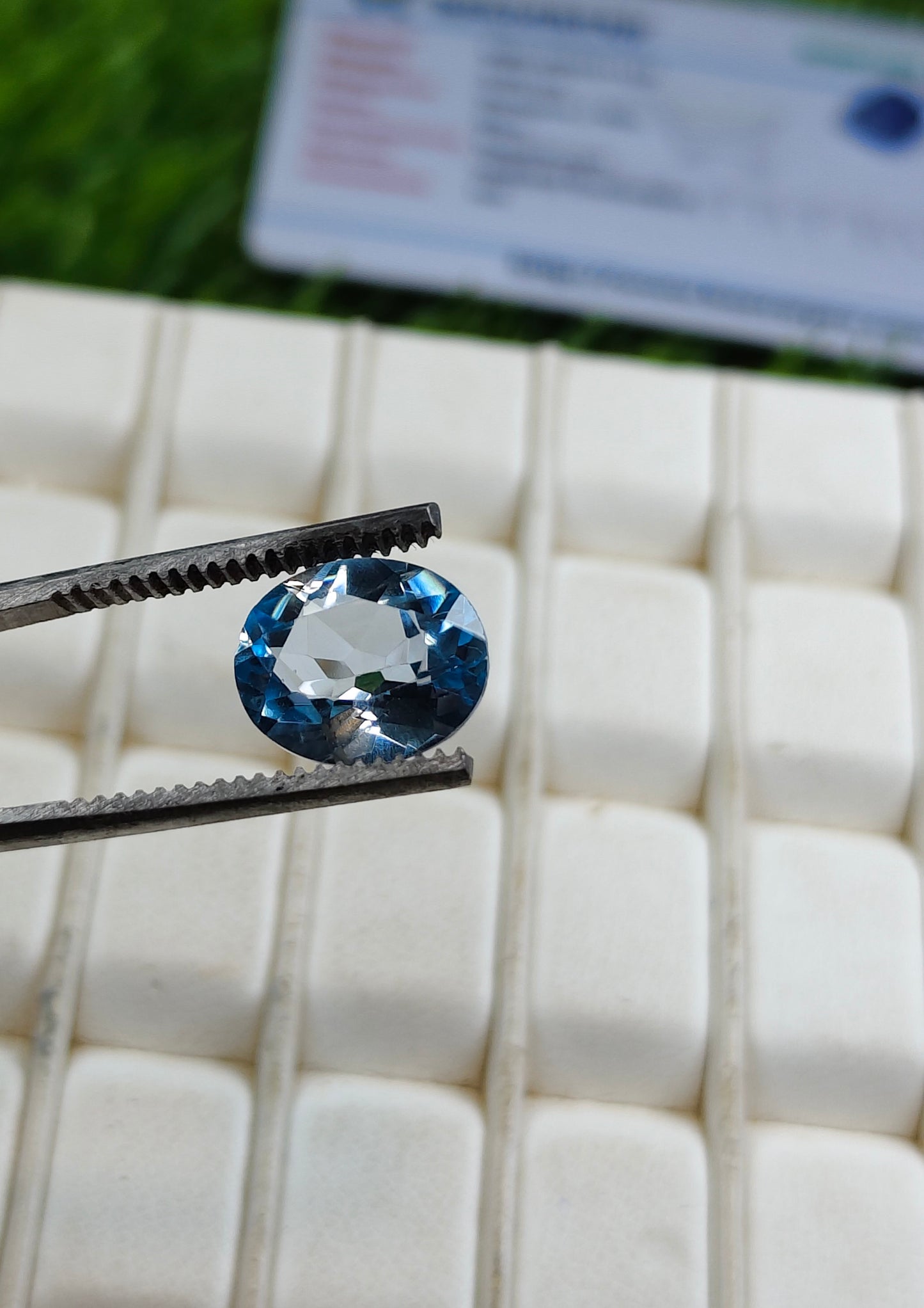 Natural Topaz With Lab Certificate