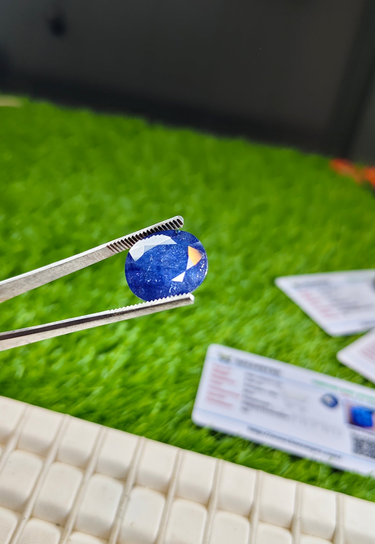 Premium Quality Neelam With Lab Certificate