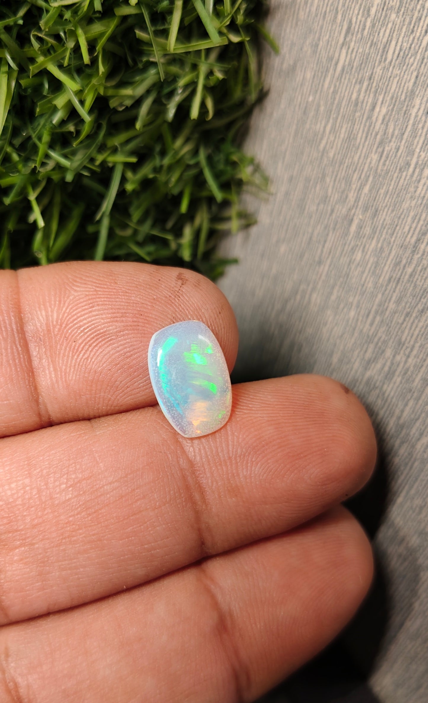 Black Fire Opal With Lab Certificate