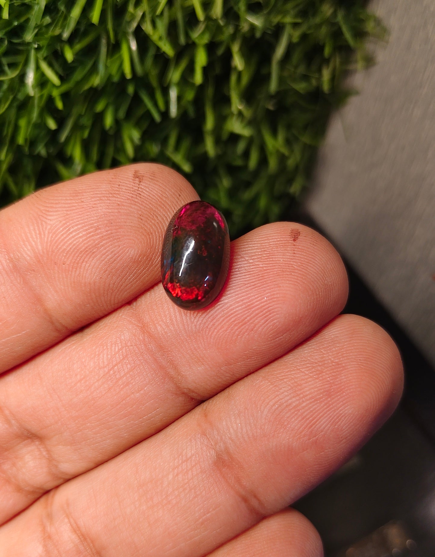 Black Fire Opal With Lab Certificate