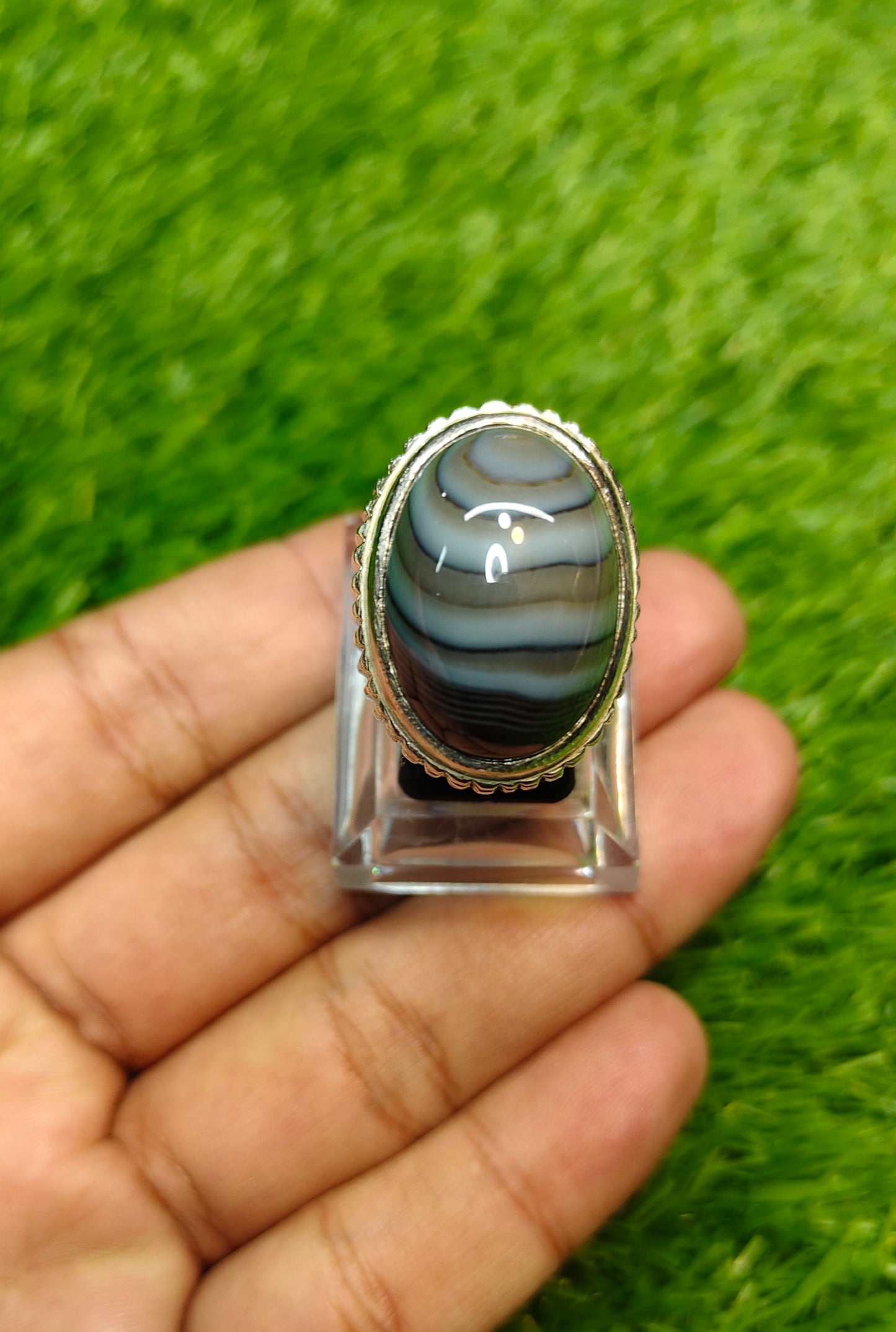 Old Sulemani Aqeeq Ring