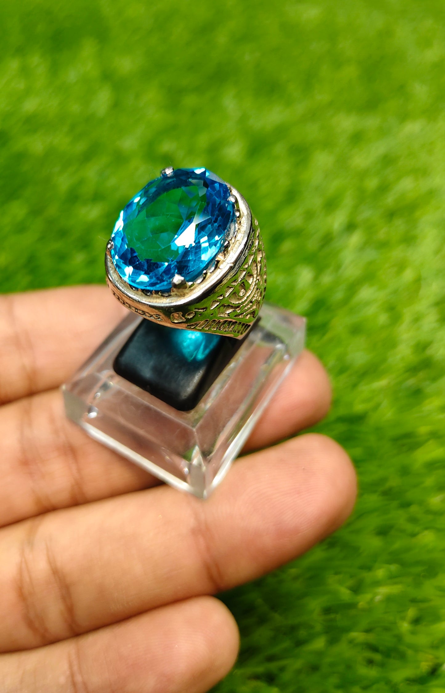 Blue Topaz Ring