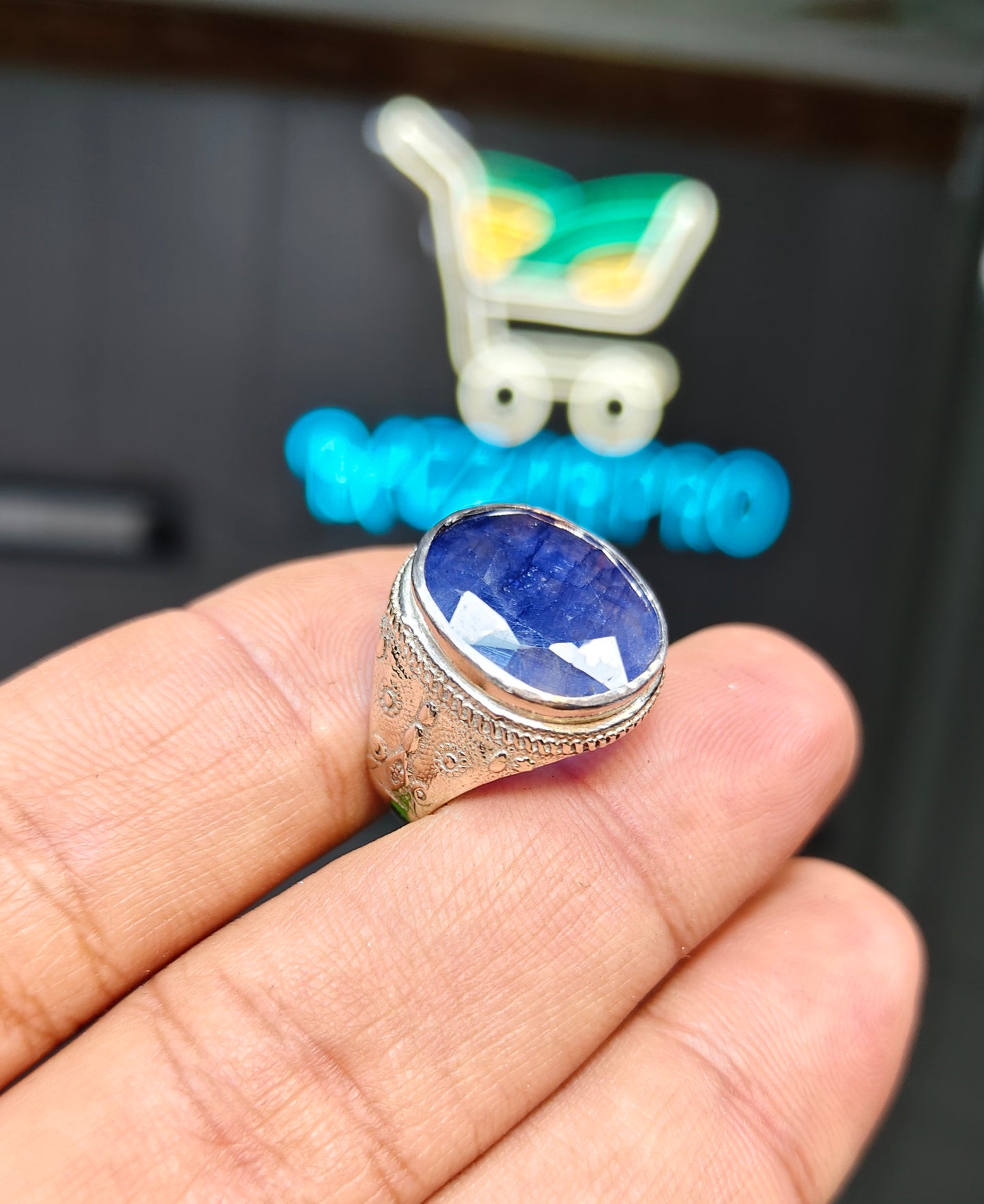 Blue Sapphire Ring