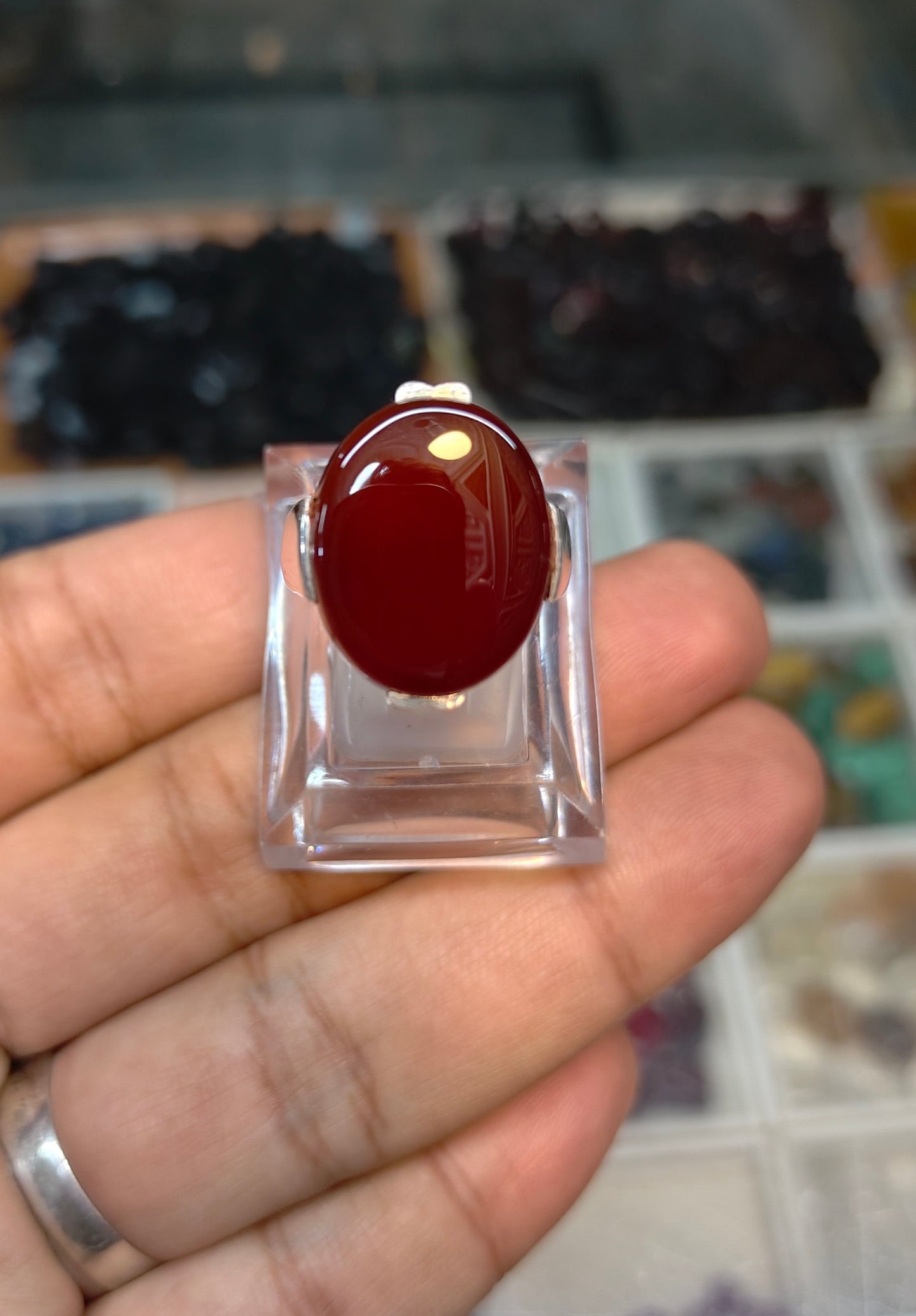 Premium Quality Yamni Aqeeq Ring