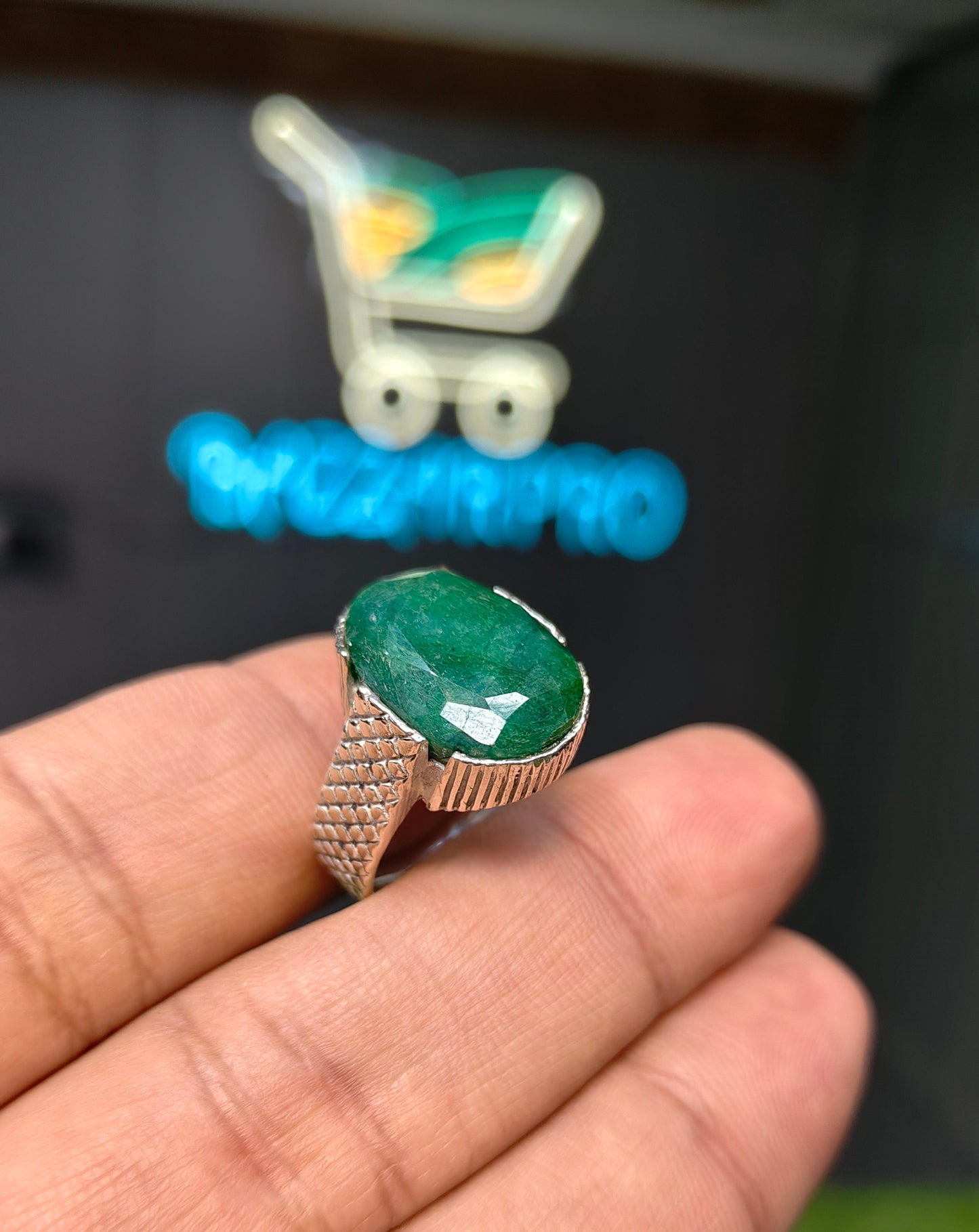 Premium Quality Zamurd Ring