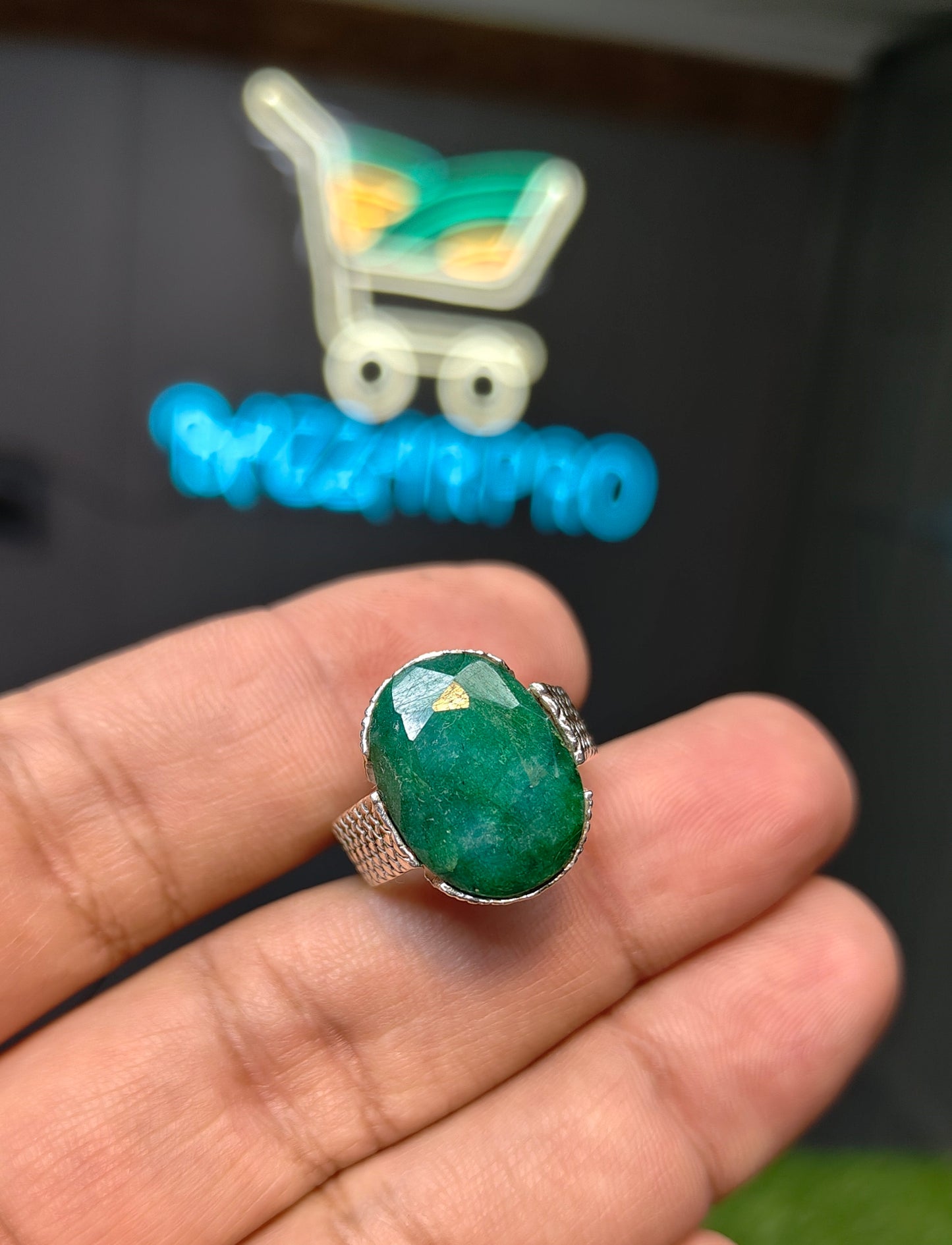 Premium Quality Zamurd Ring