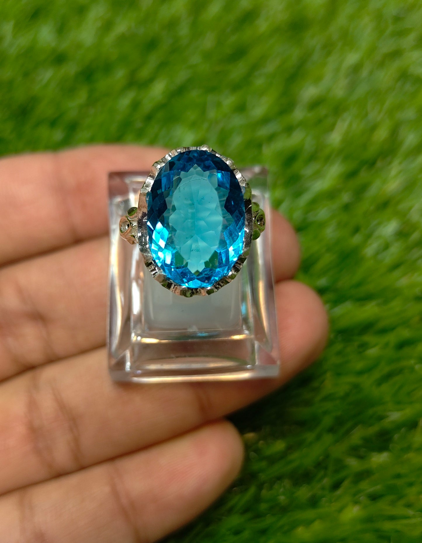 Blue Topaz Ring