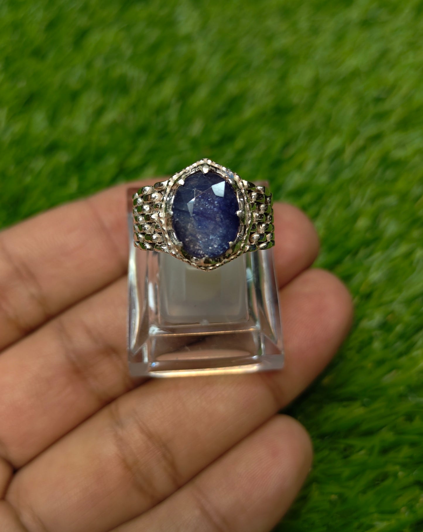 Premium Quality Neelam Ring