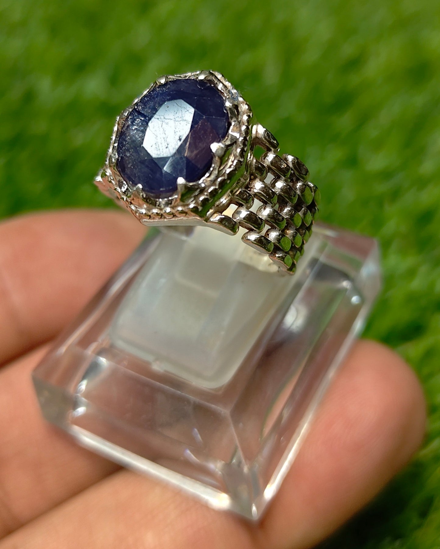 Premium Quality Neelam Ring