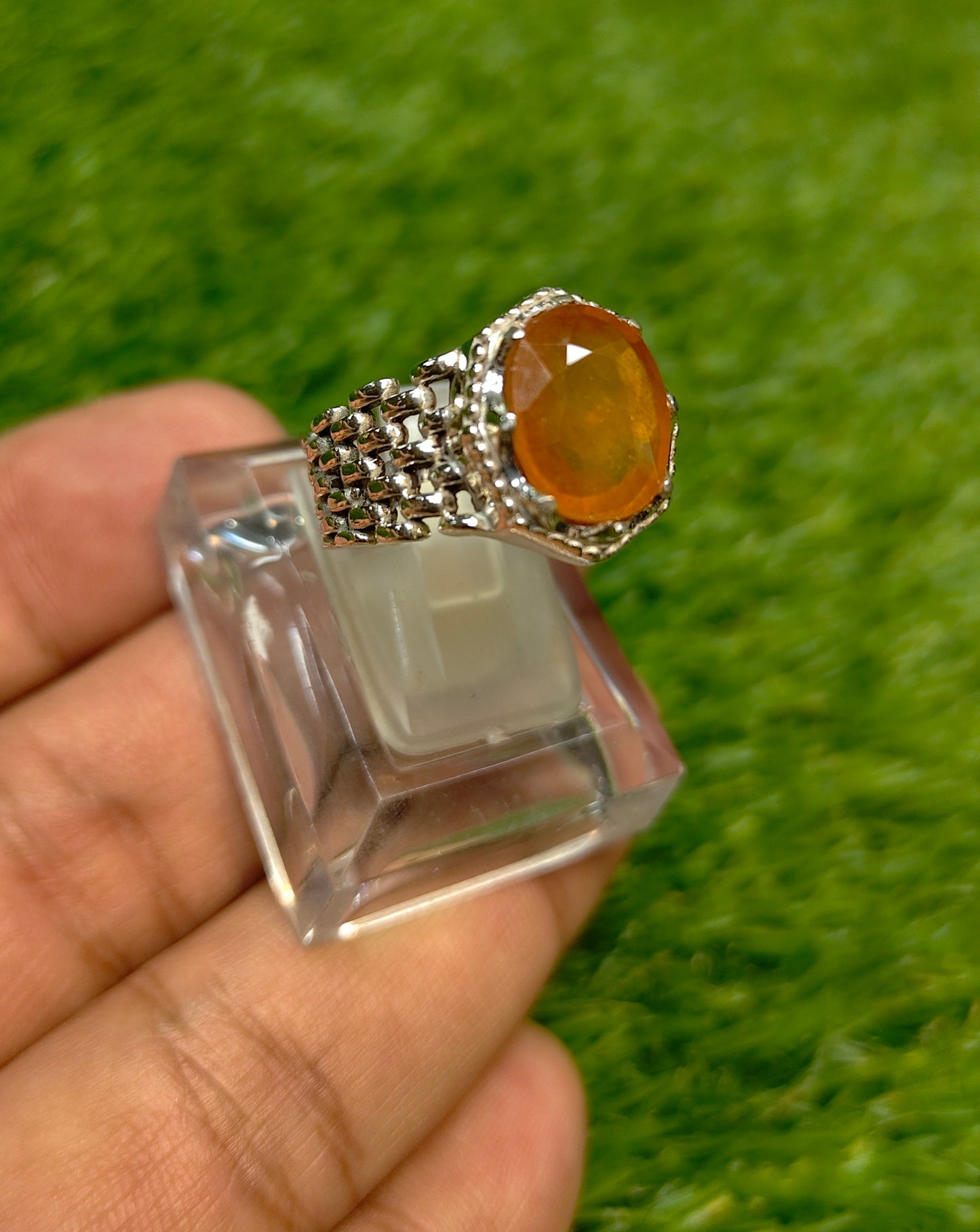 Premium Quality Pukhraj Ring