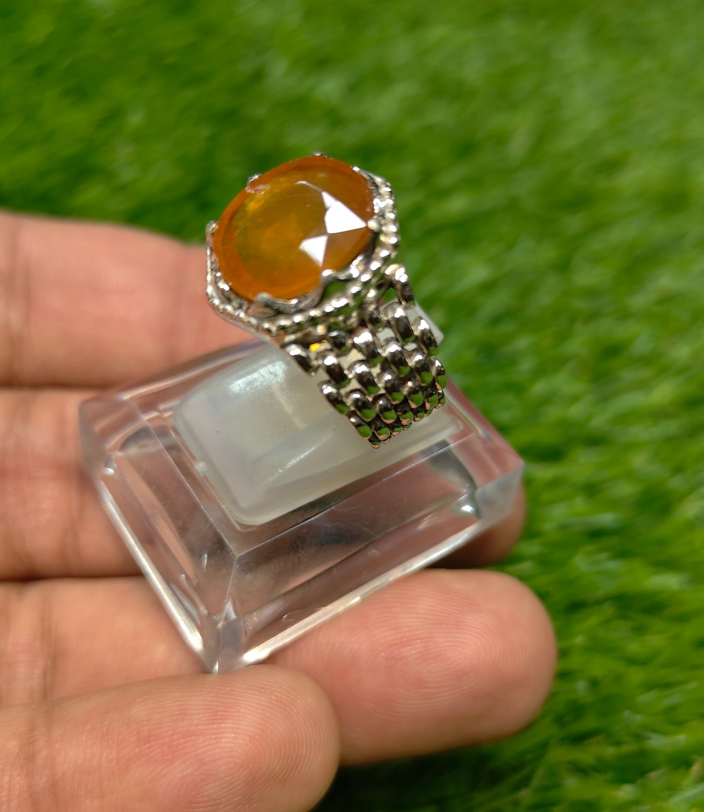 Premium Quality Pukhraj Ring