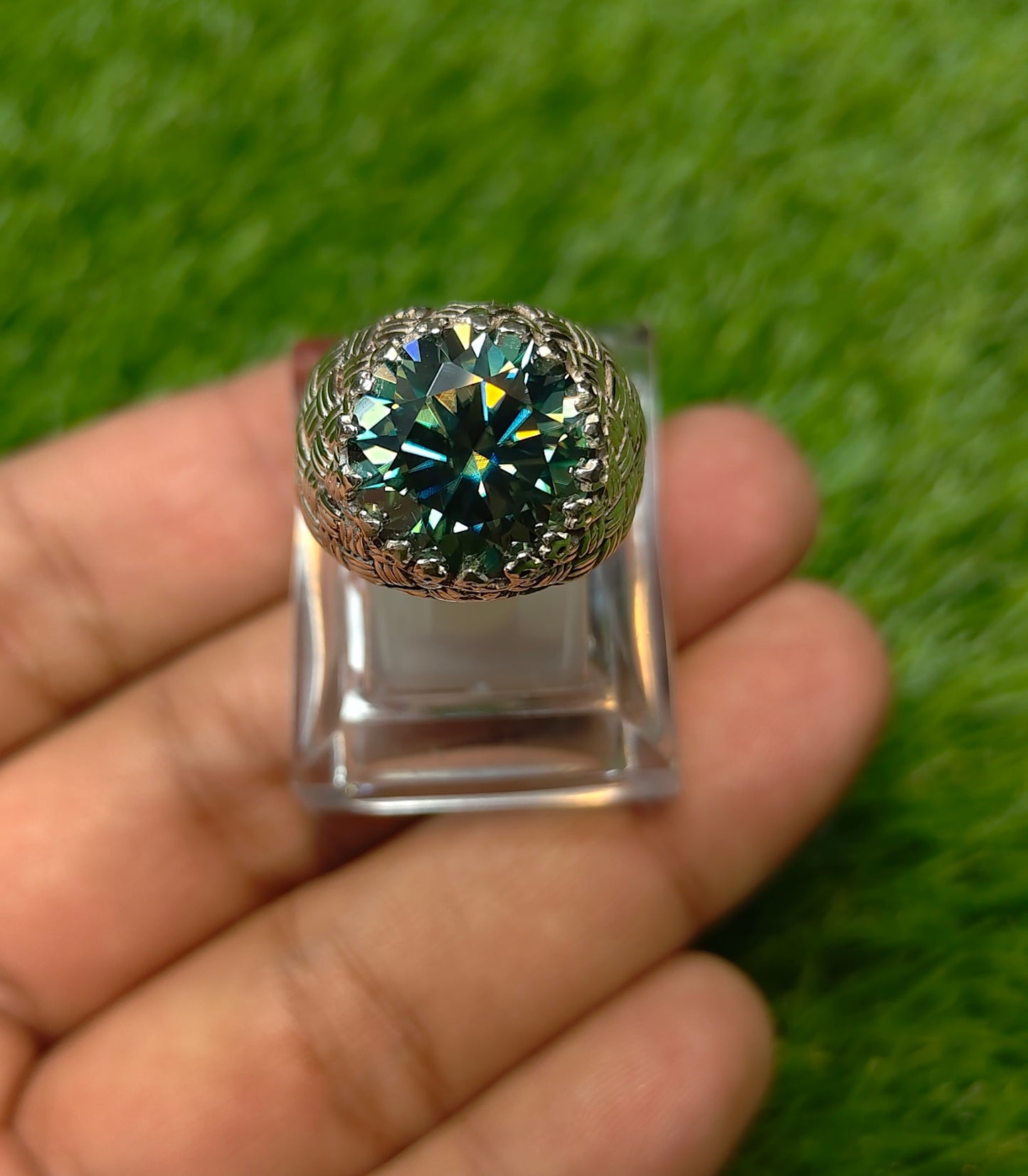 Premium Quality Master Piece Moissanite Ring