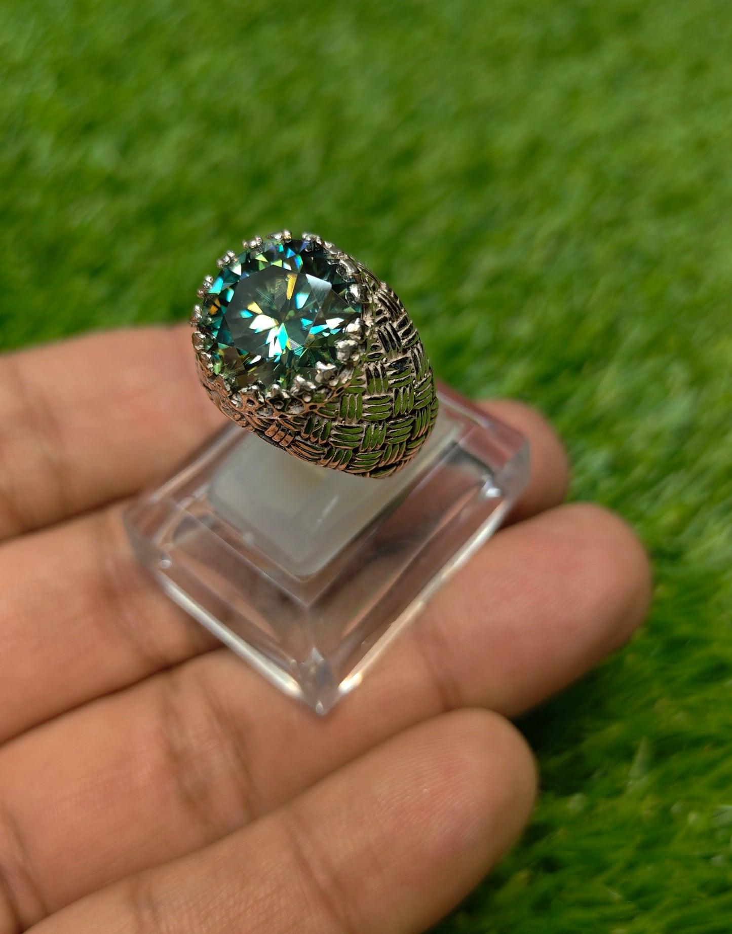 Premium Quality Master Piece Moissanite Ring