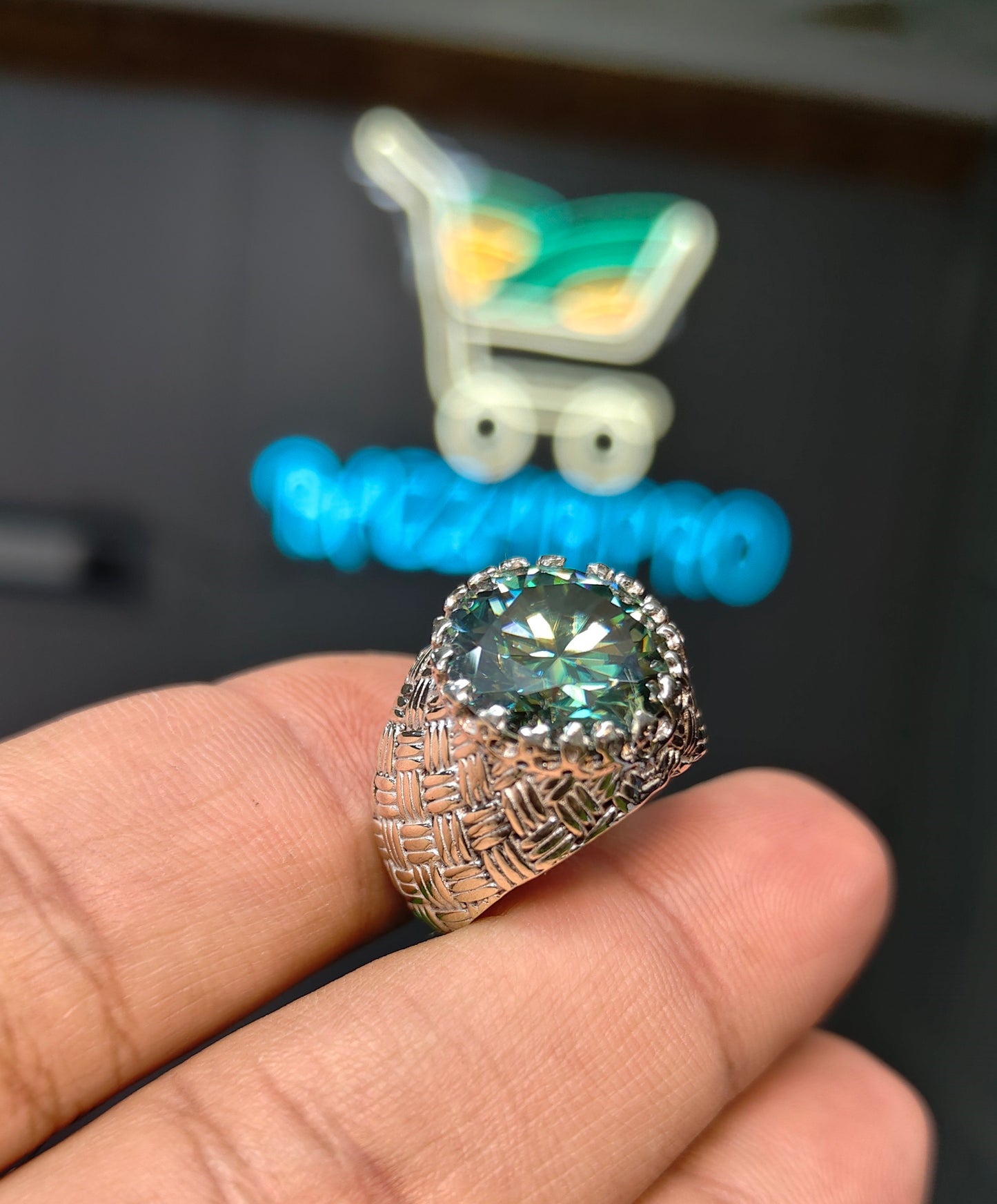 Premium Quality Master Piece Moissanite Ring