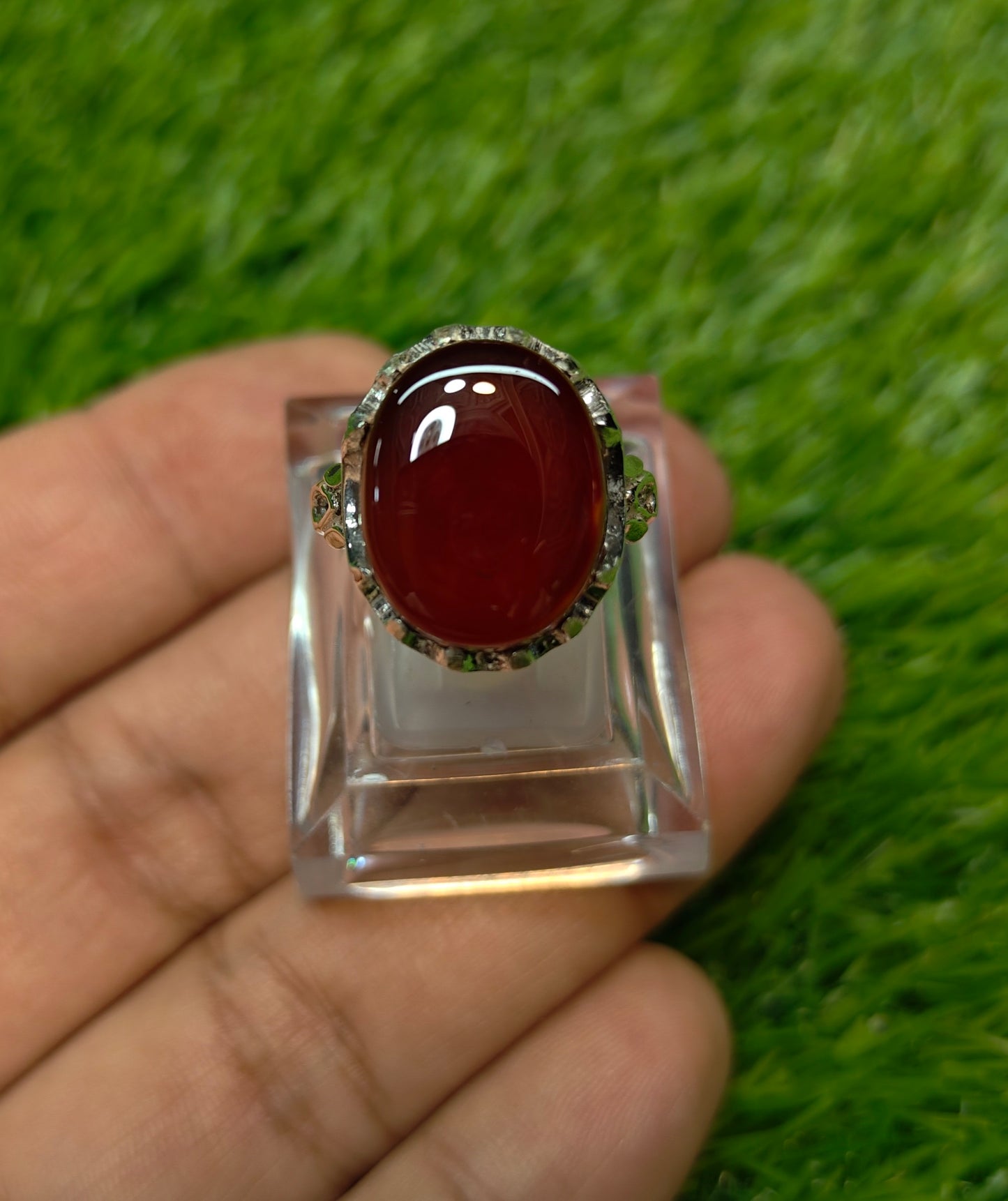 Premium Quality Yamni Aqeeq Ring