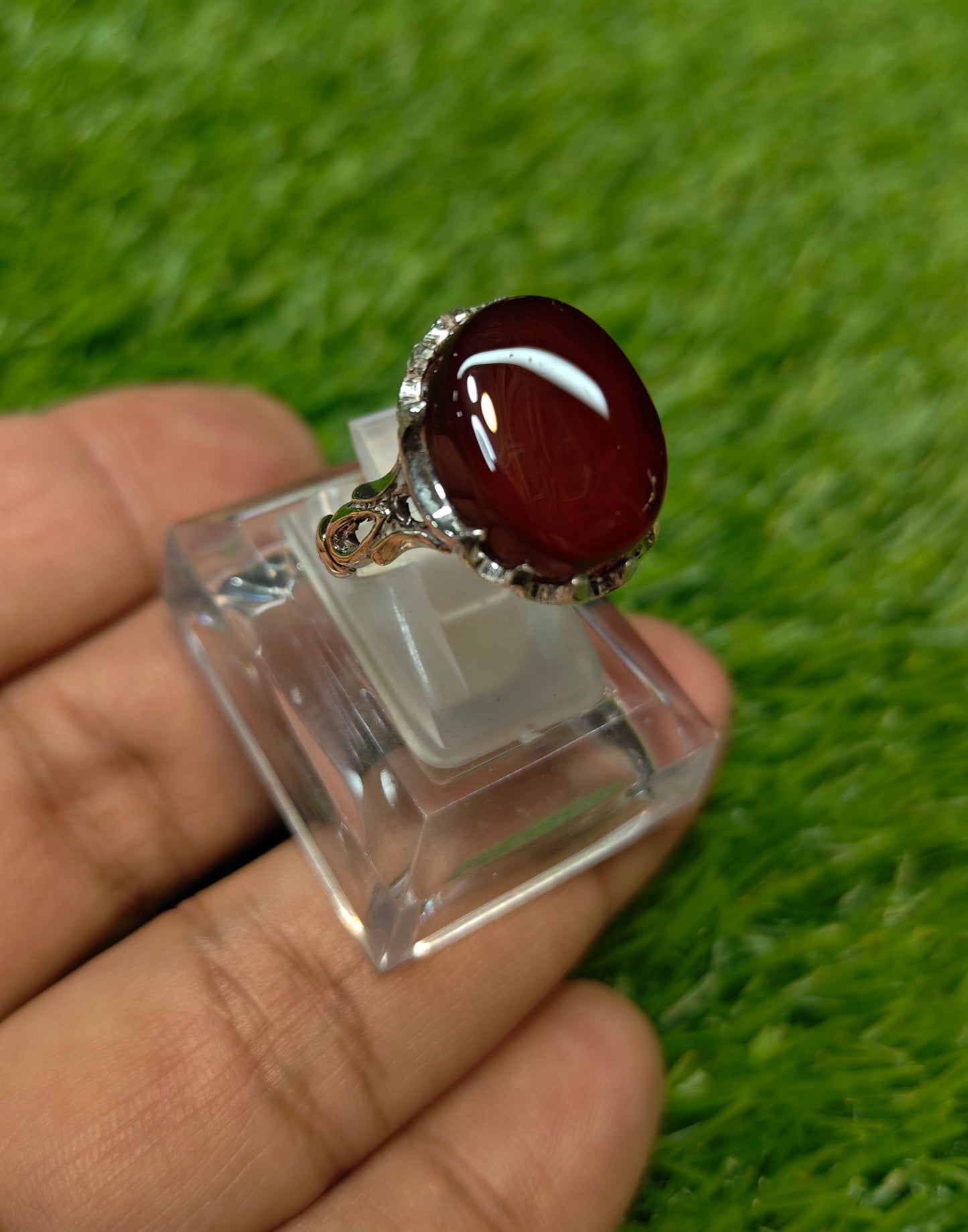 Premium Quality Yamni Aqeeq Ring