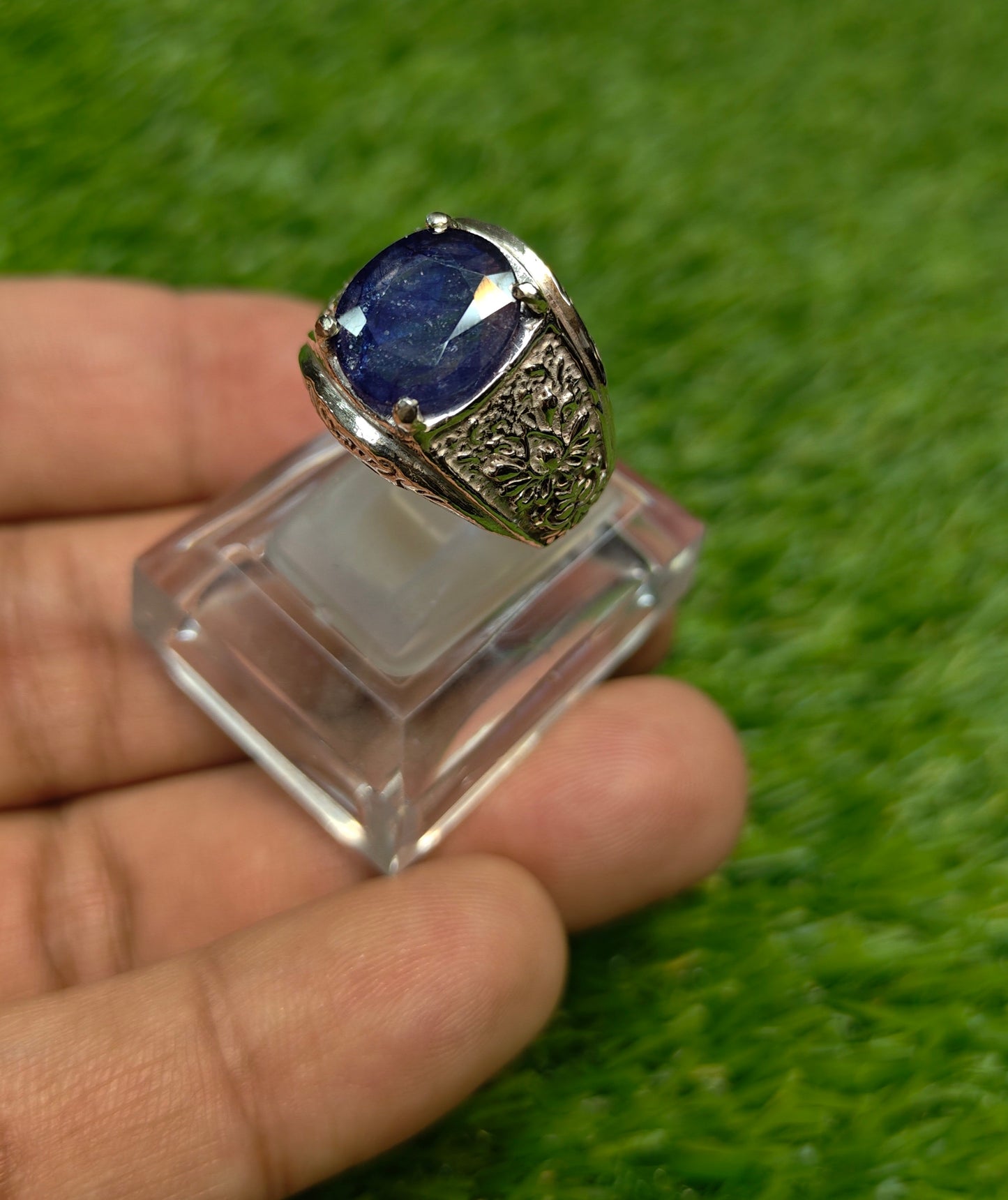 Premium Quality Neelam Ring