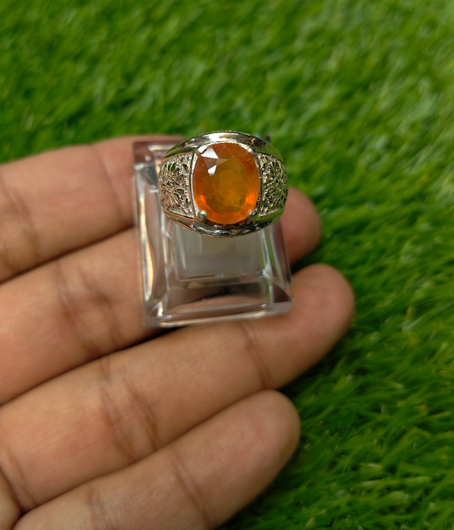 Premium Quality Pukhraj Ring