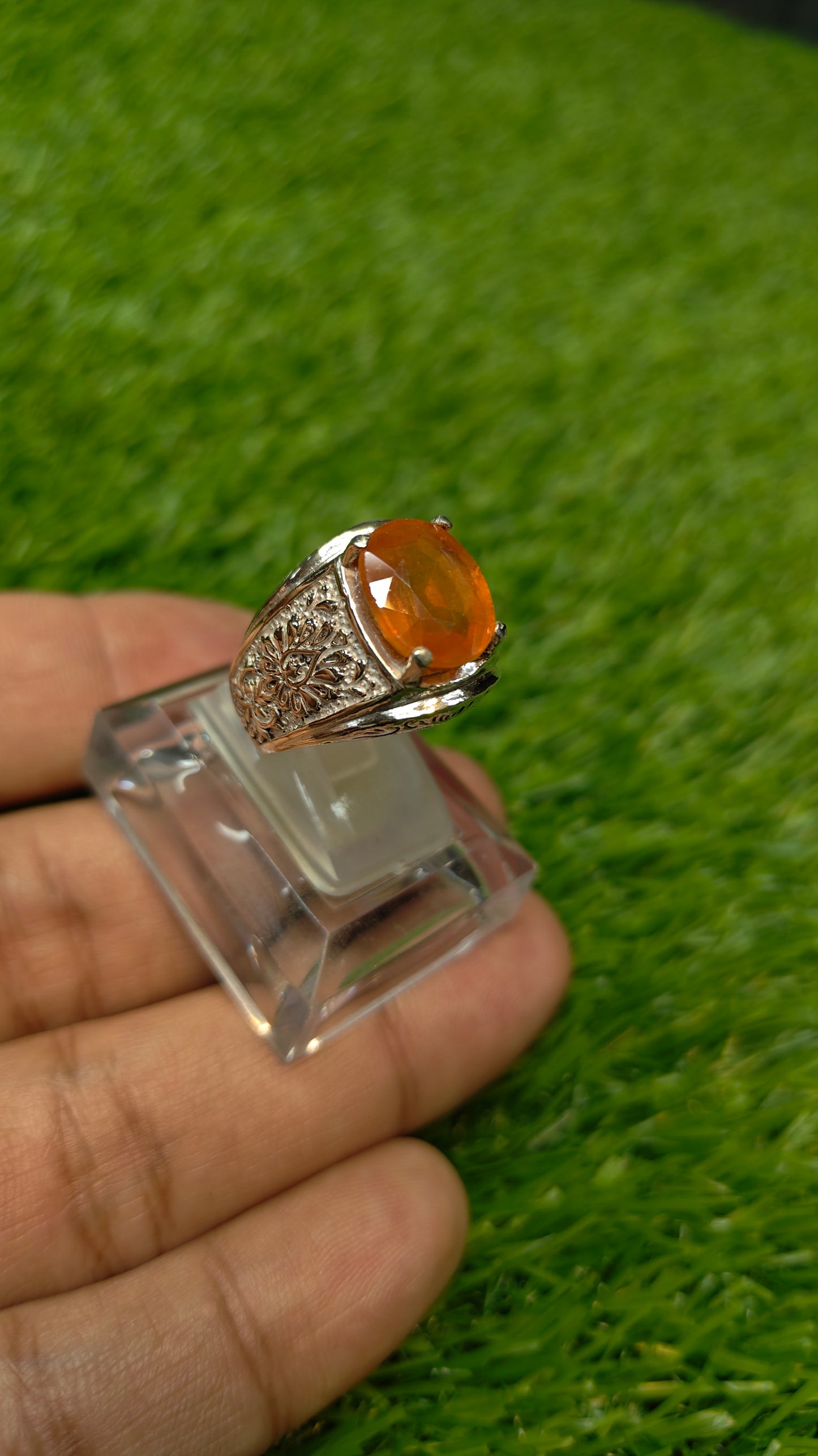 Premium Quality Pukhraj Ring