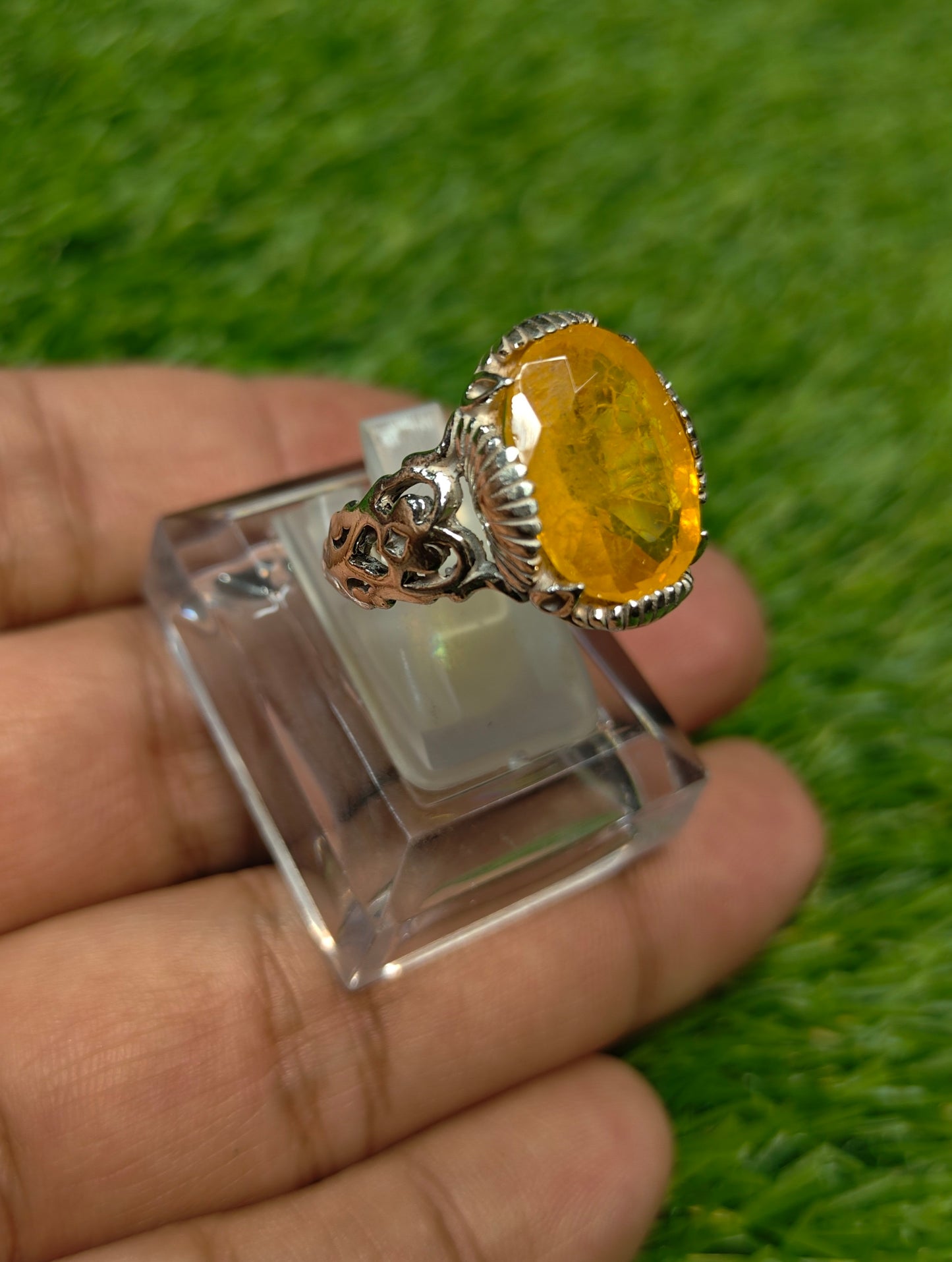 Premium Quality Pukhraj Ring