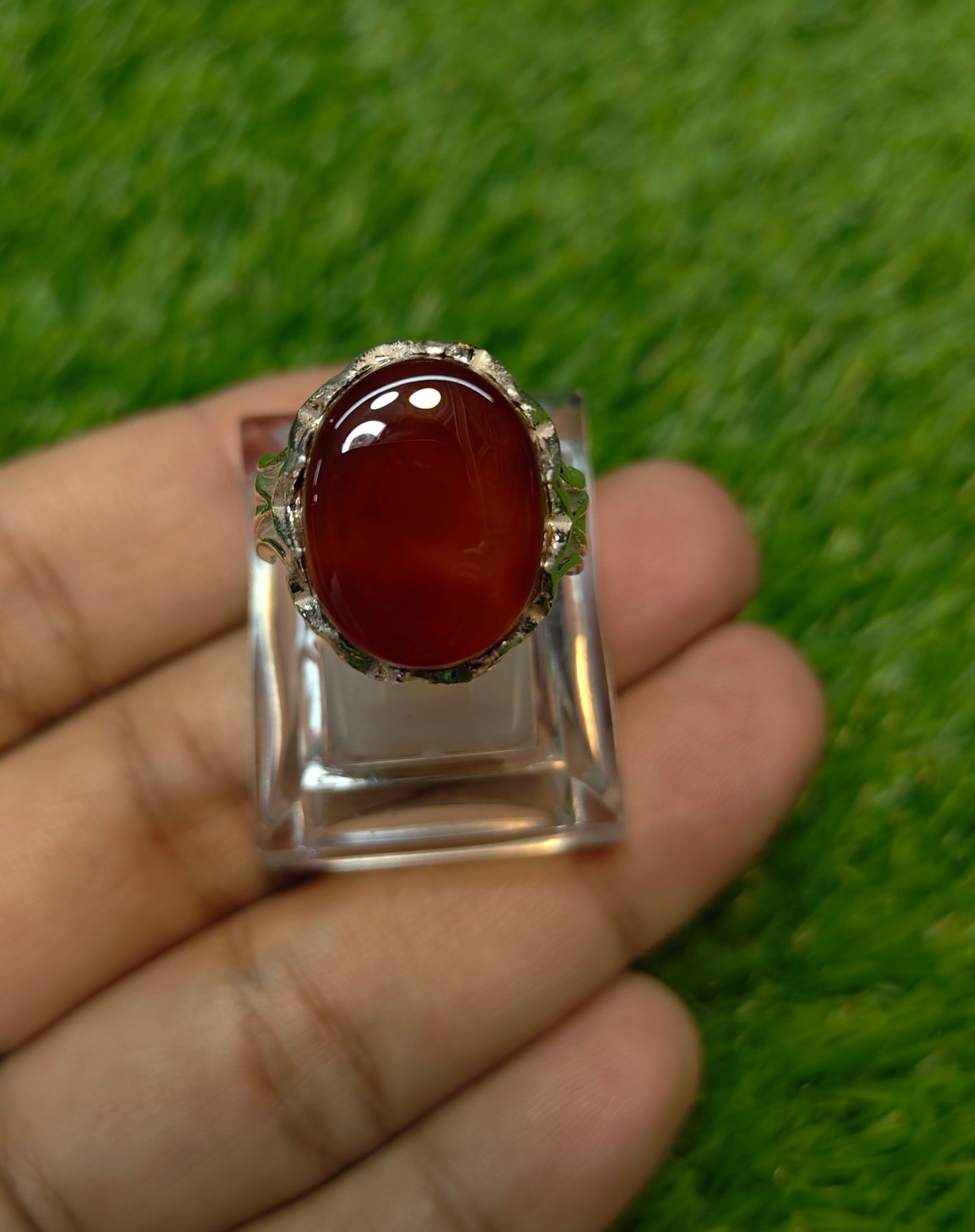 Premium Quality Yamni Aqeeq Ring