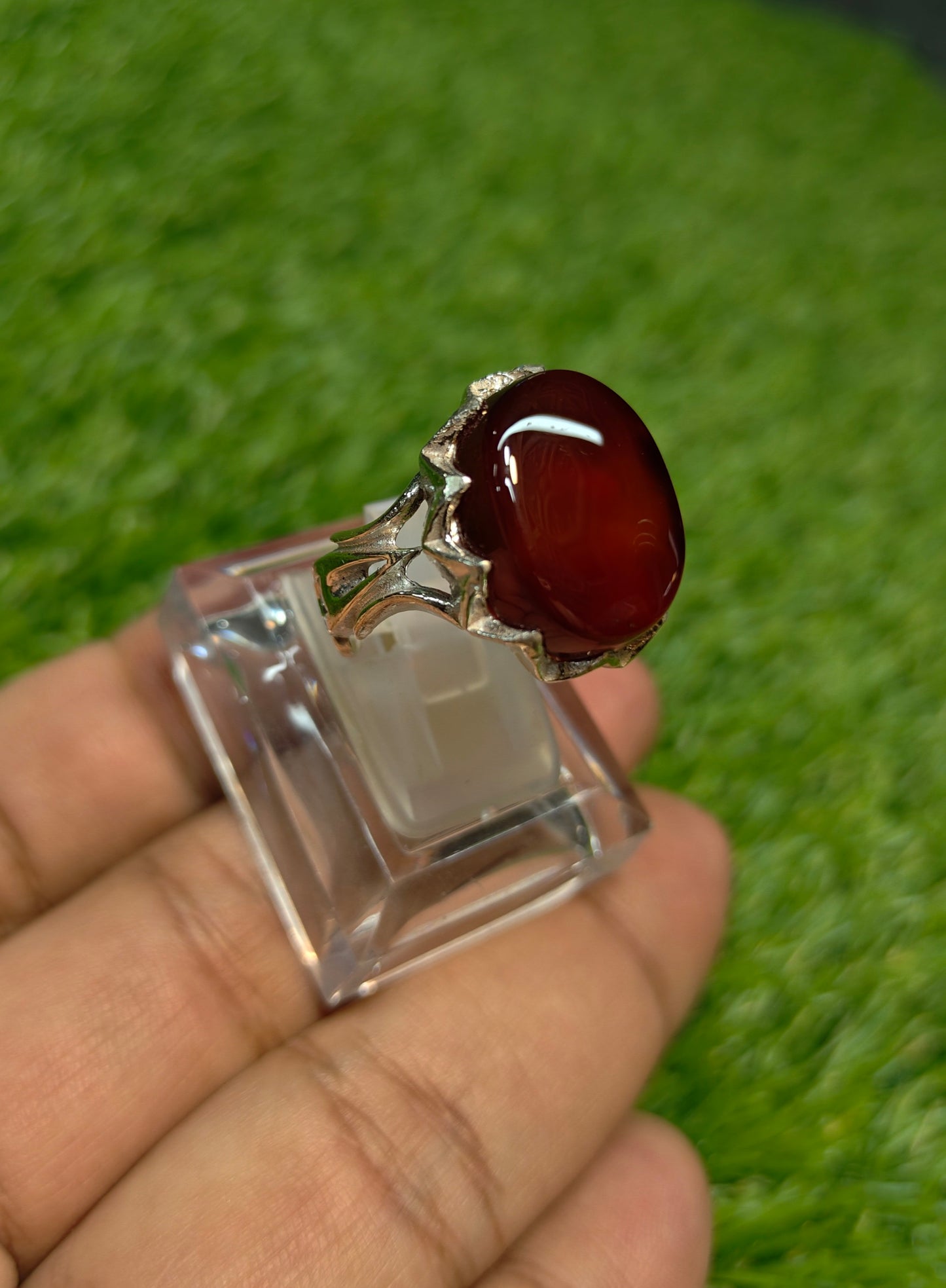 Premium Quality Yamni Aqeeq Ring