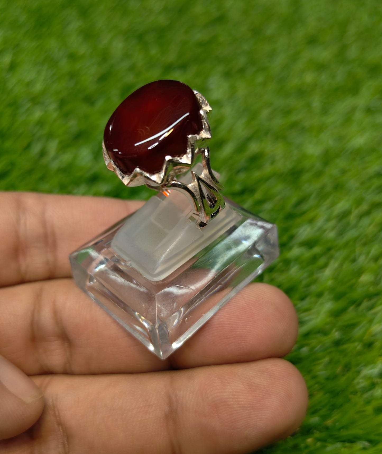 Premium Quality Yamni Aqeeq Ring