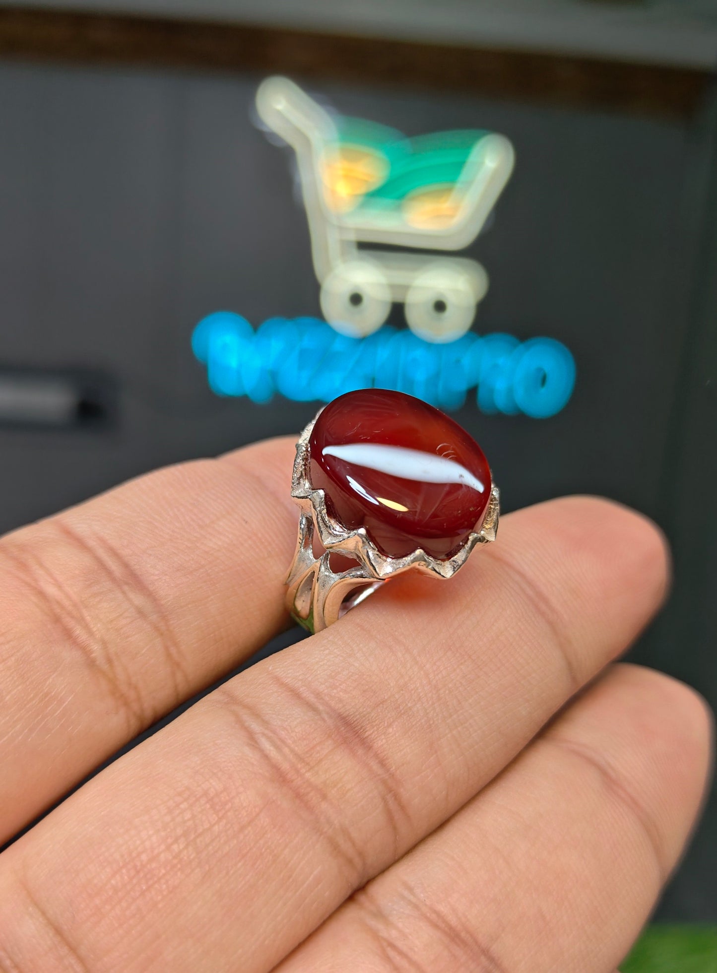 Premium Quality Yamni Aqeeq Ring