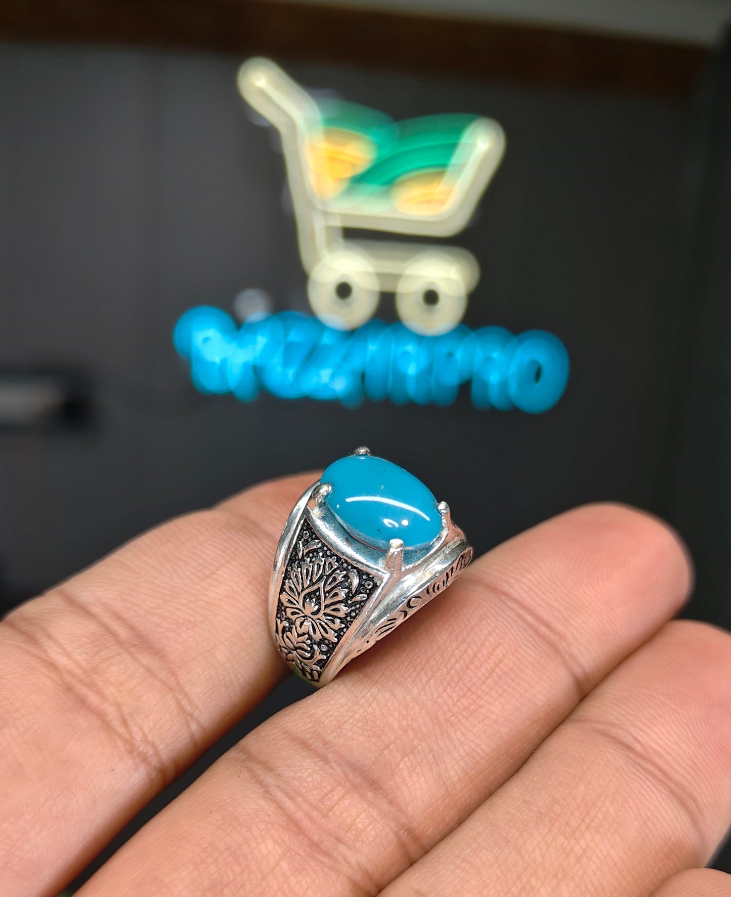Premium Quality Feroza Ring