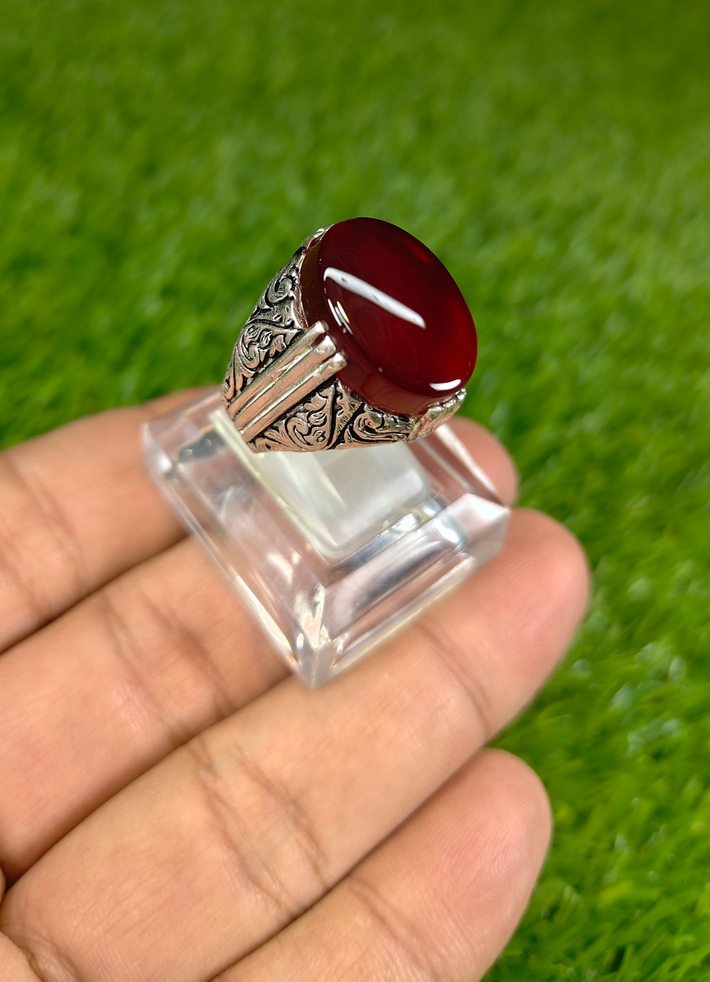 Premium Quality Yamni Aqeeq Ring