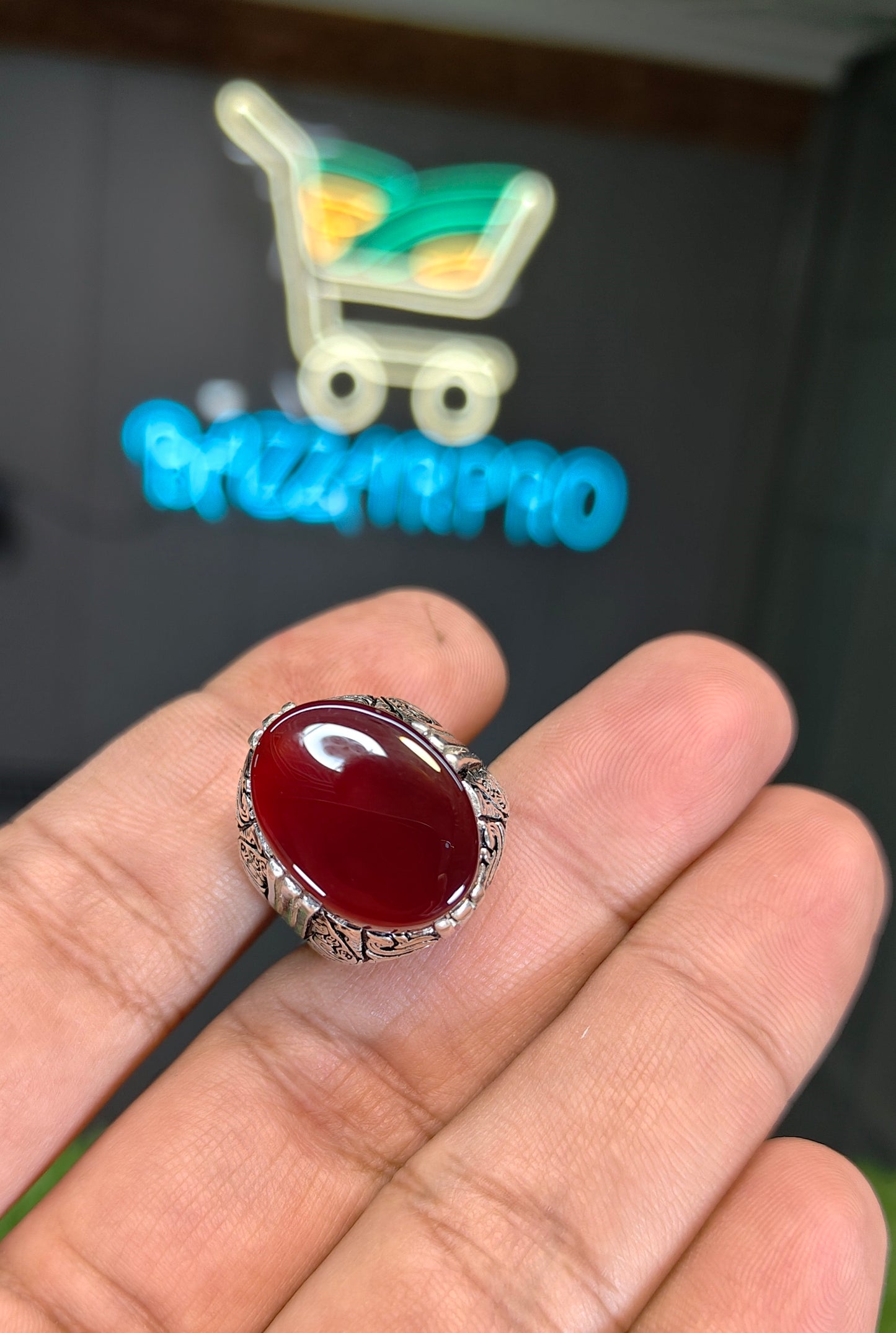 Premium Quality Yamni Aqeeq Ring