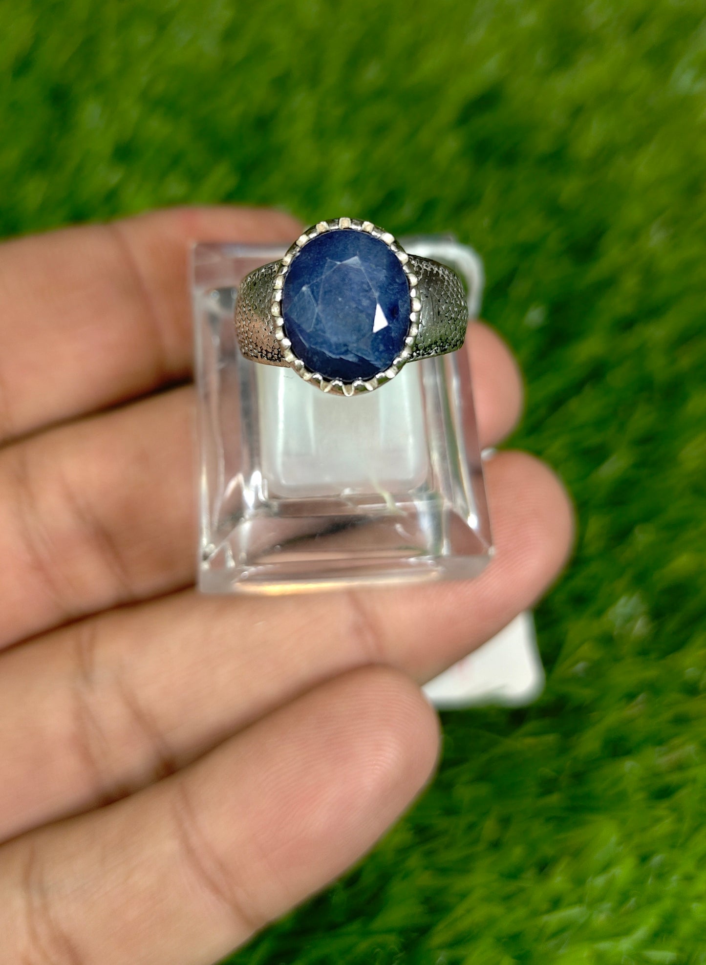 Premium Quality Neelam Ring
