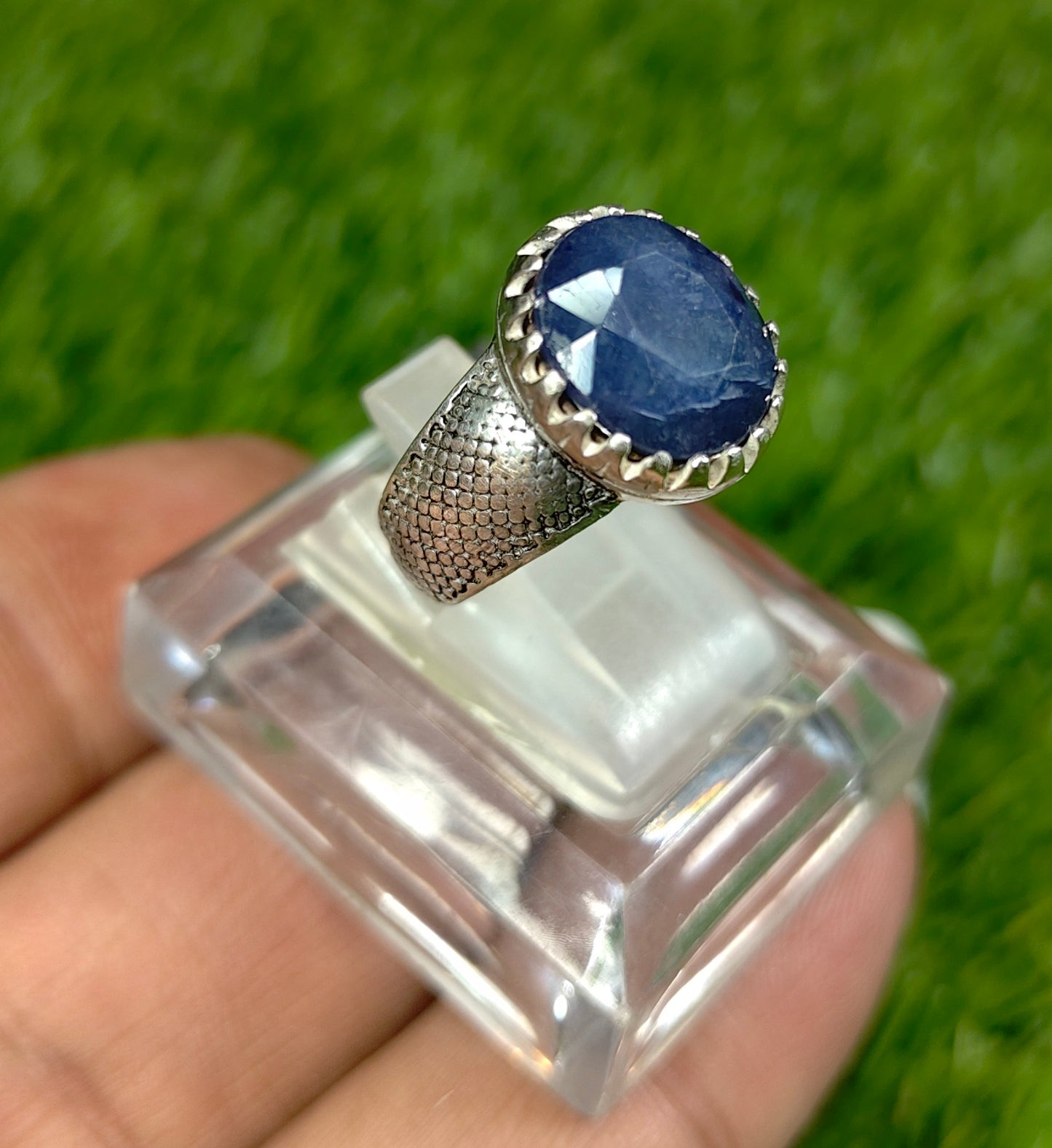 Premium Quality Neelam Ring