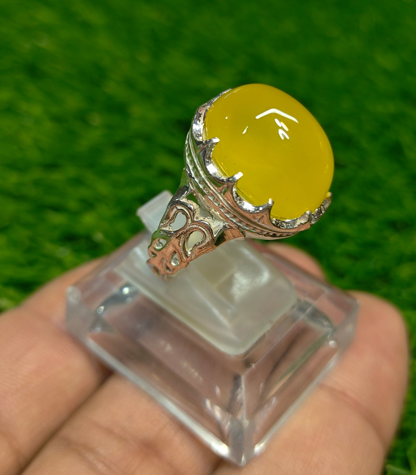 Premium Quality Zarad Aqeeq Ring