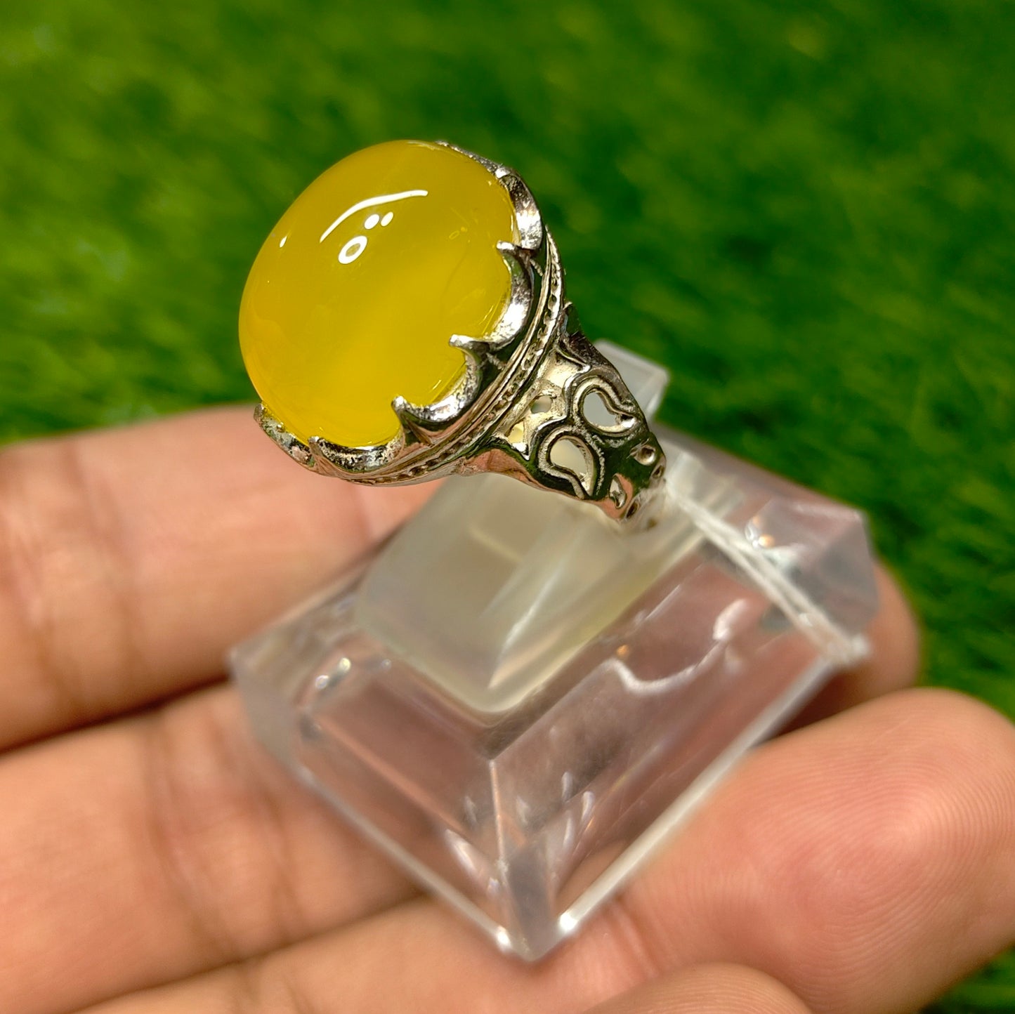 Premium Quality Zarad Aqeeq Ring