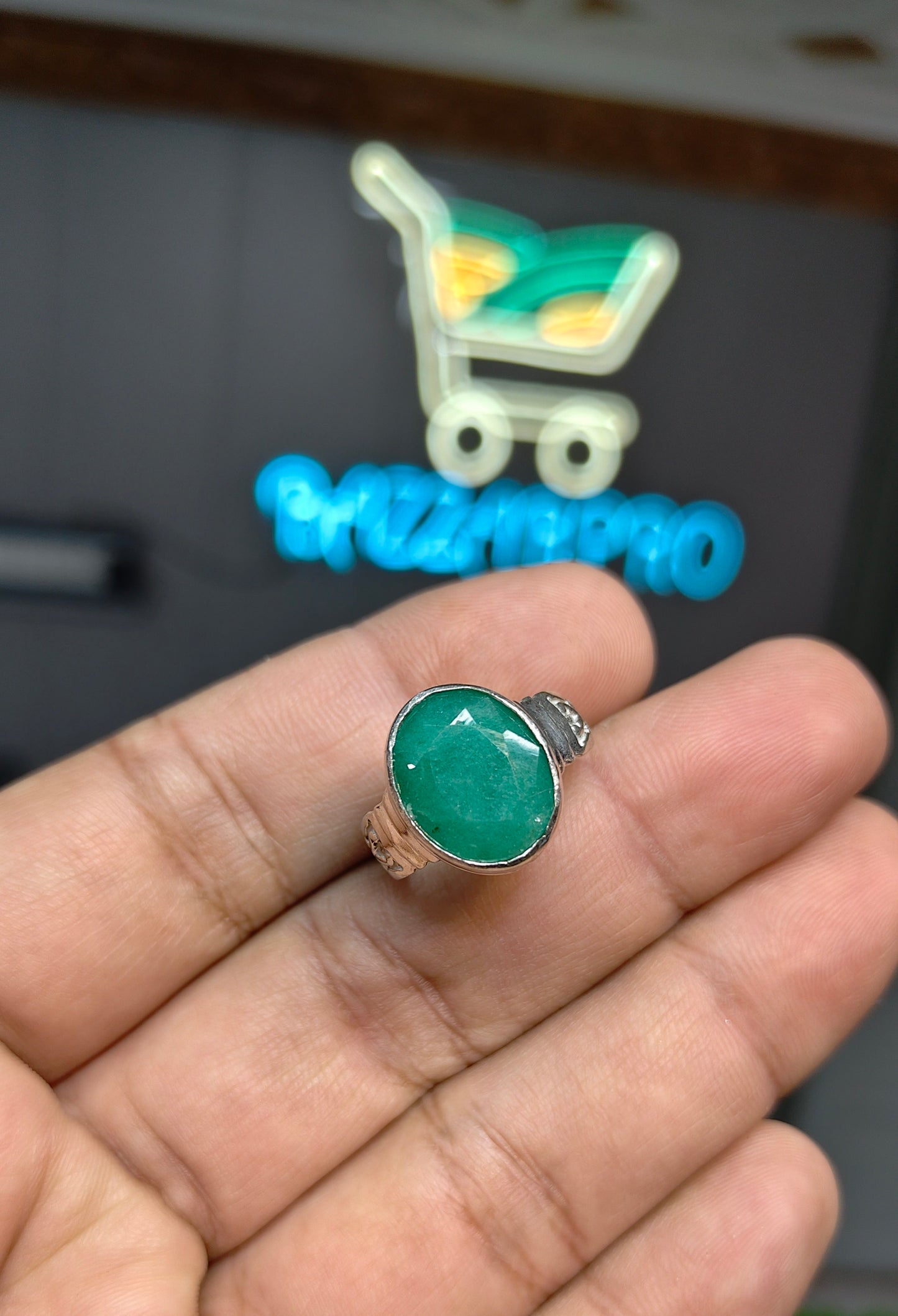 Premium Quality  Zamurd Ring