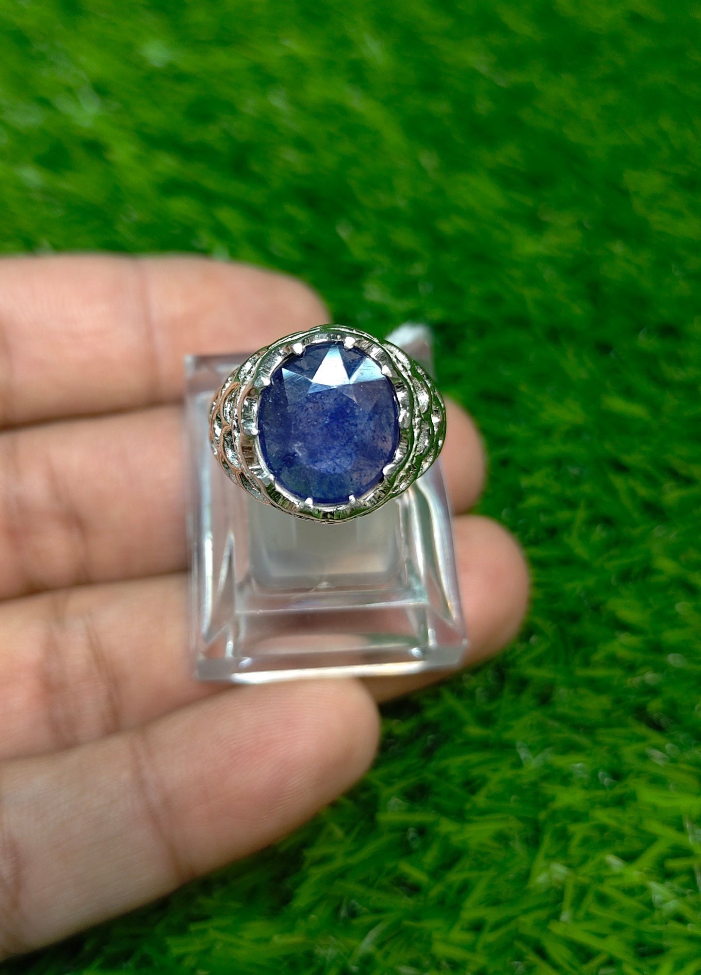 Premium Quality Neelam Ring